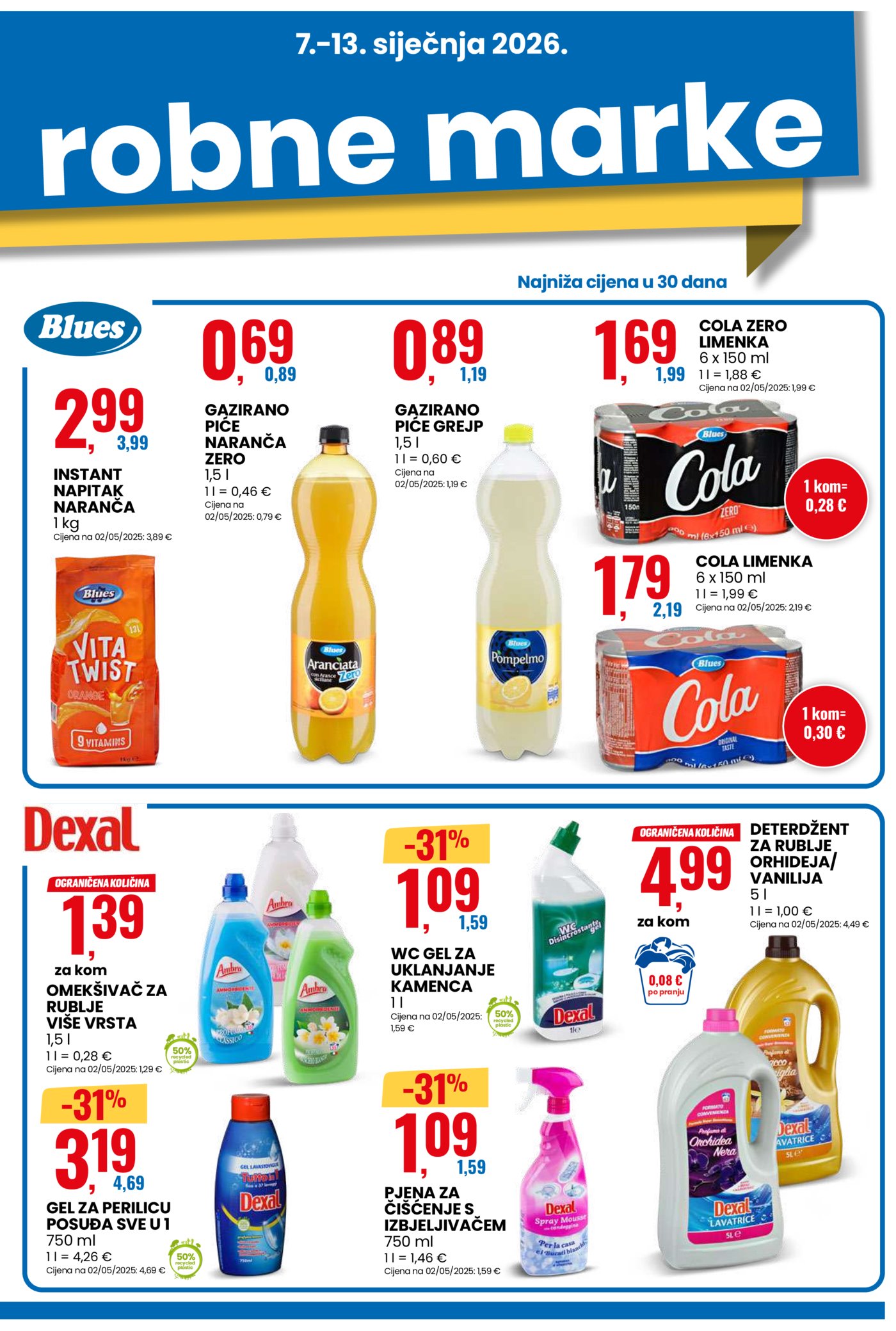 Eurospin katalog Akcija 07.01. - 13.01.2026.