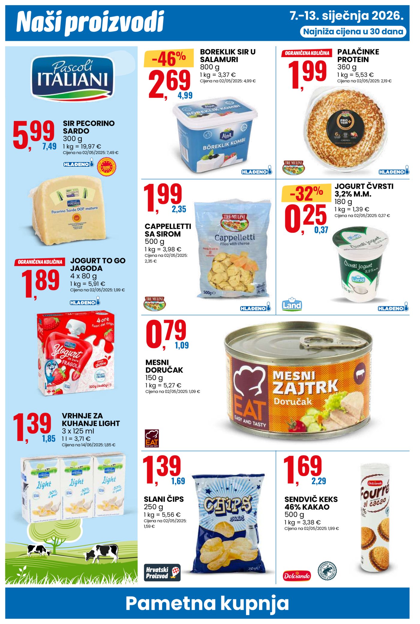 Eurospin katalog Akcija 07.01. - 13.01.2026.