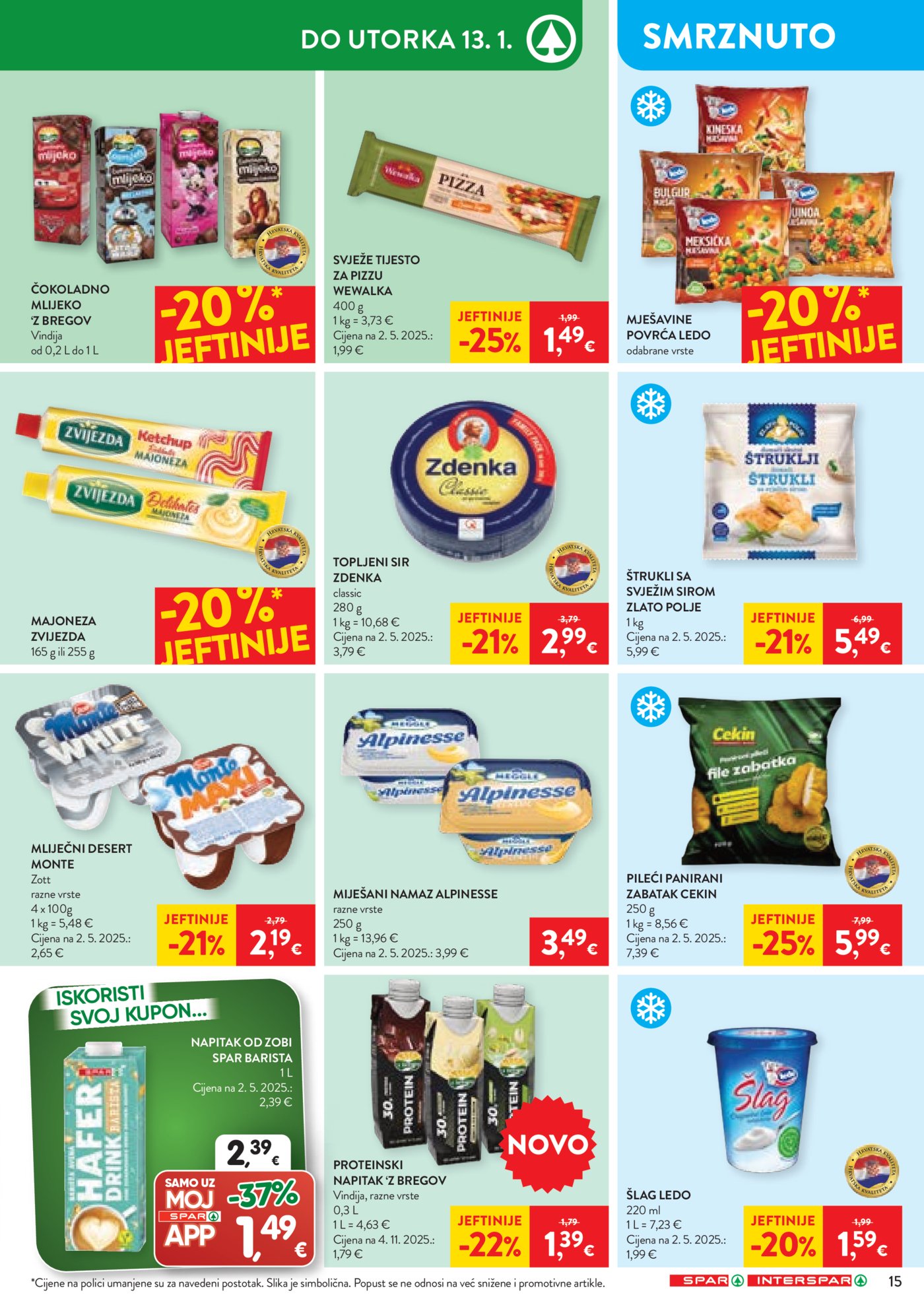 INTERSPAR katalog akcija 07.01.-13.01.2026.