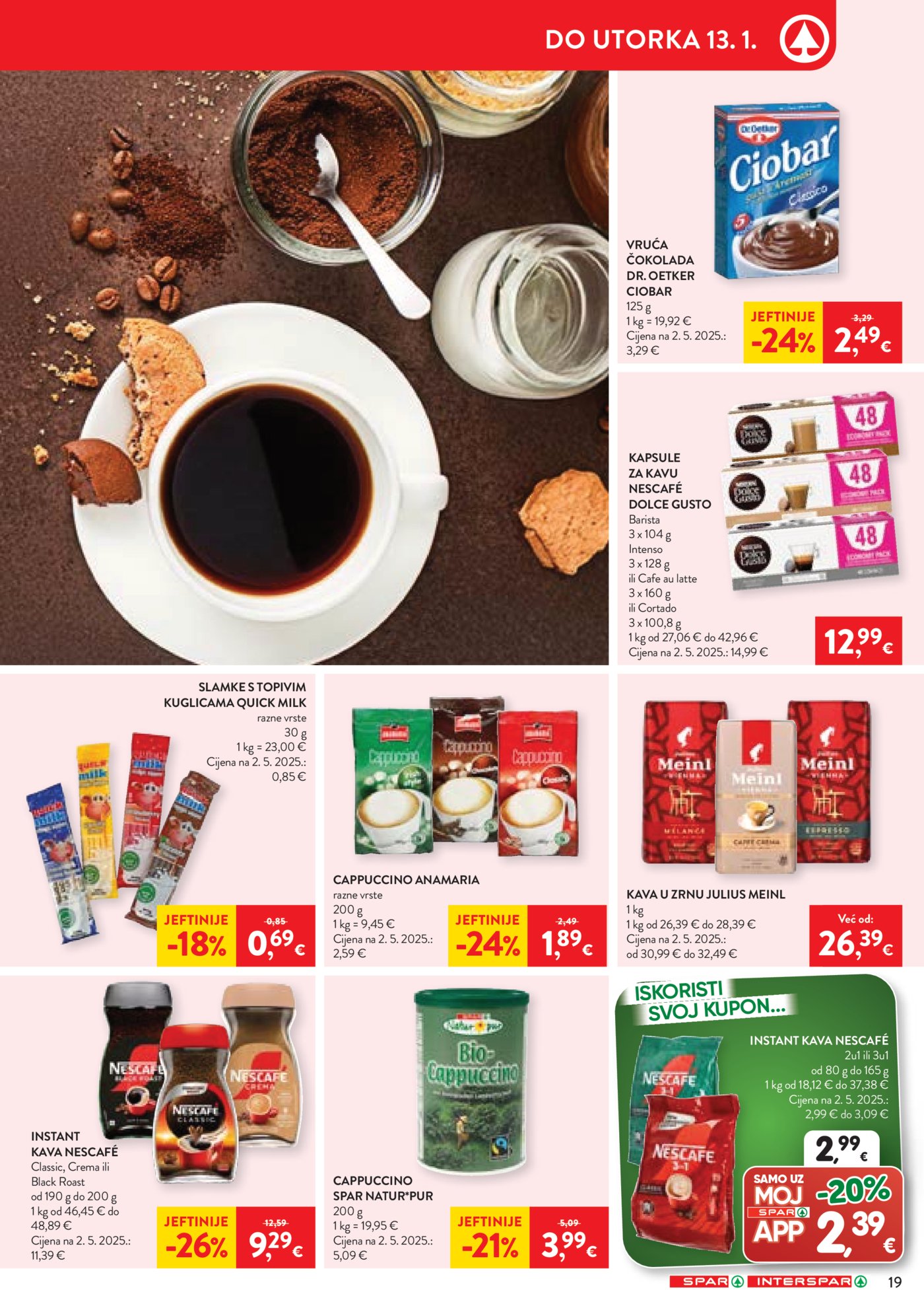 INTERSPAR katalog akcija 07.01.-13.01.2026.