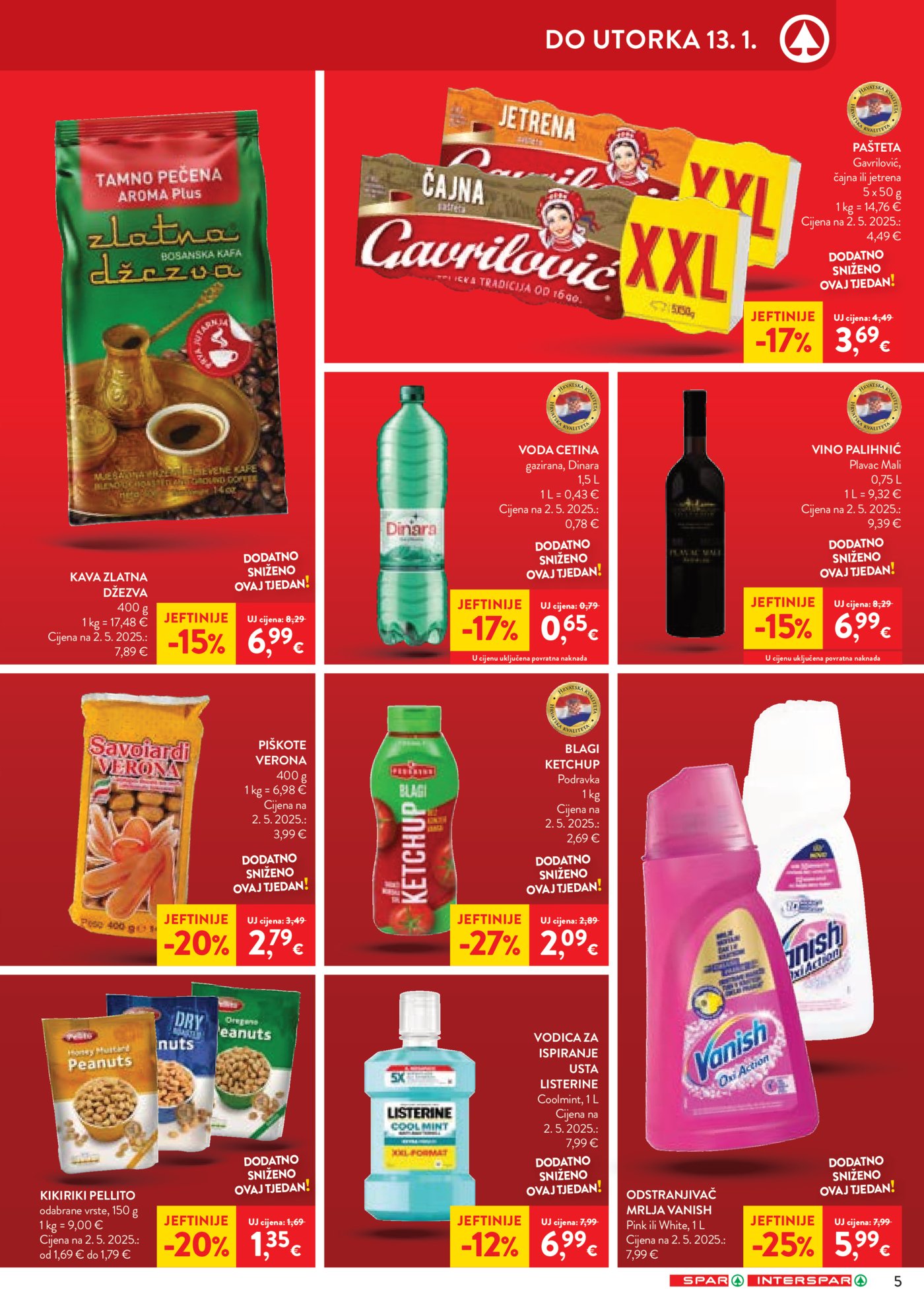INTERSPAR katalog akcija 07.01.-13.01.2026.