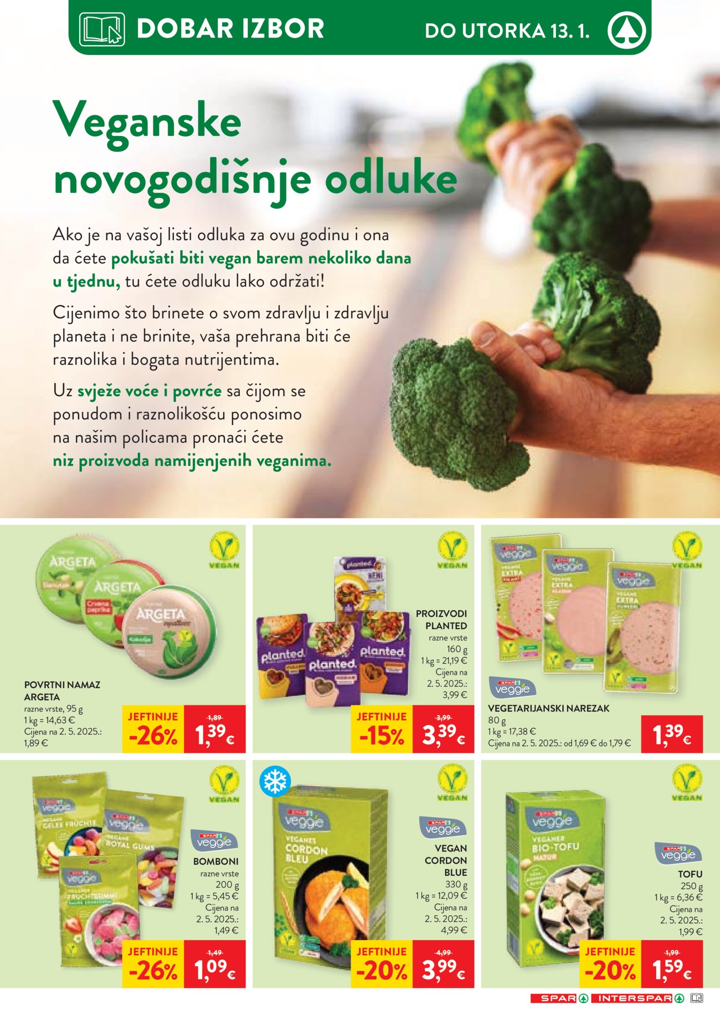 INTERSPAR katalog akcija 07.01.-13.01.2026.