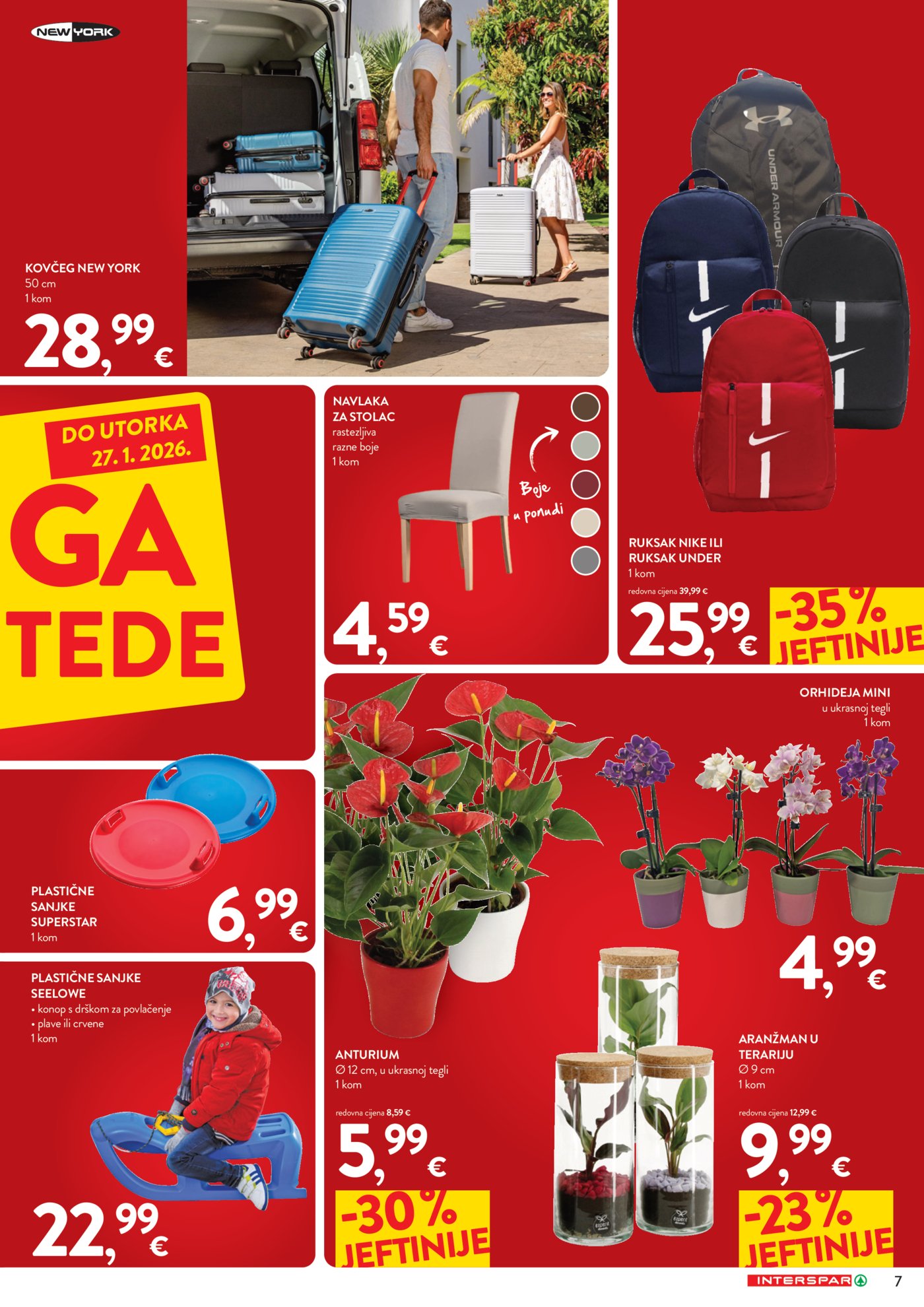 Interspar katalog Mega uštede 07.01.-27.01.2026.