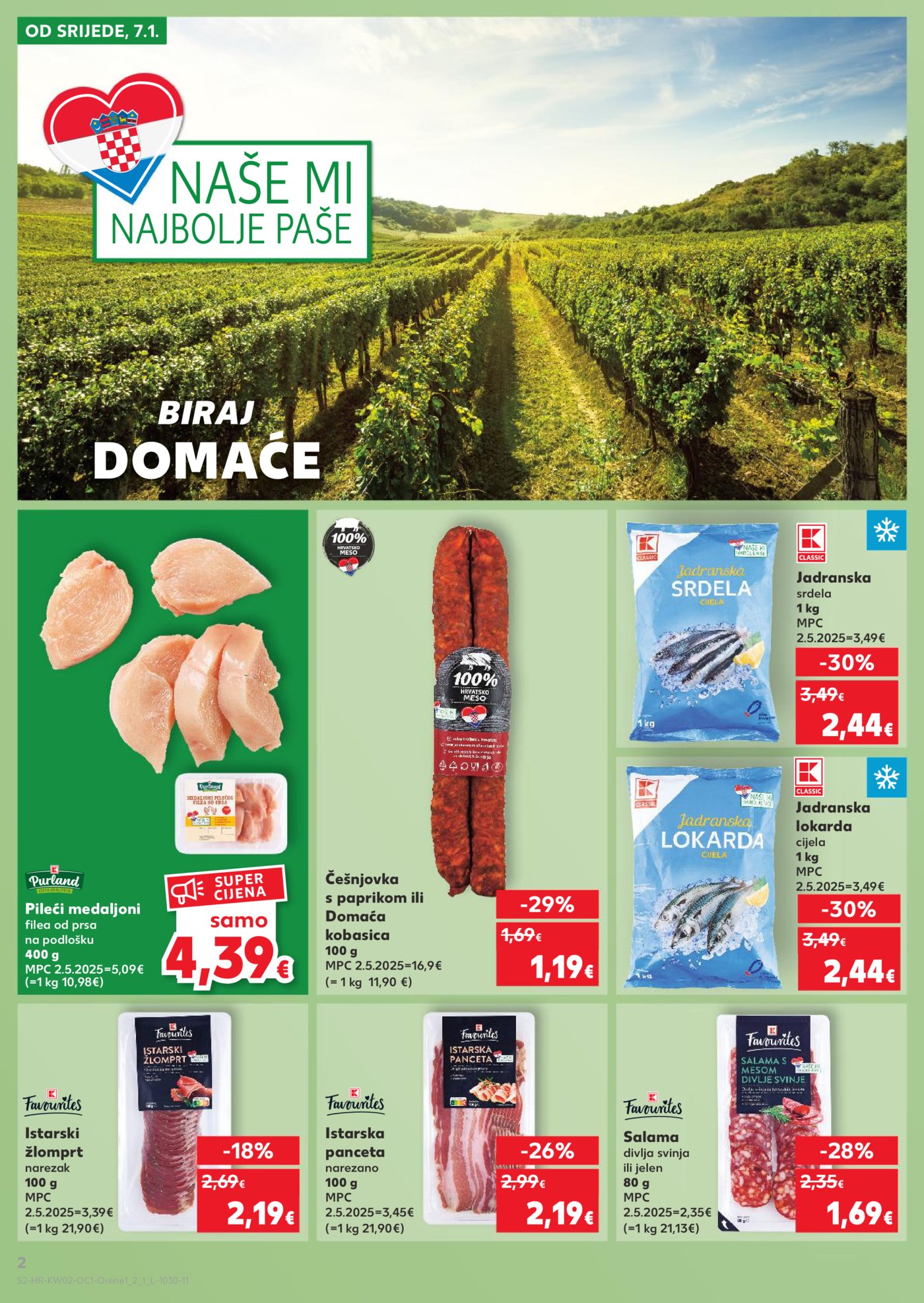 Kaufland katalog Robne marke 07.01. - 13.01.2026.
