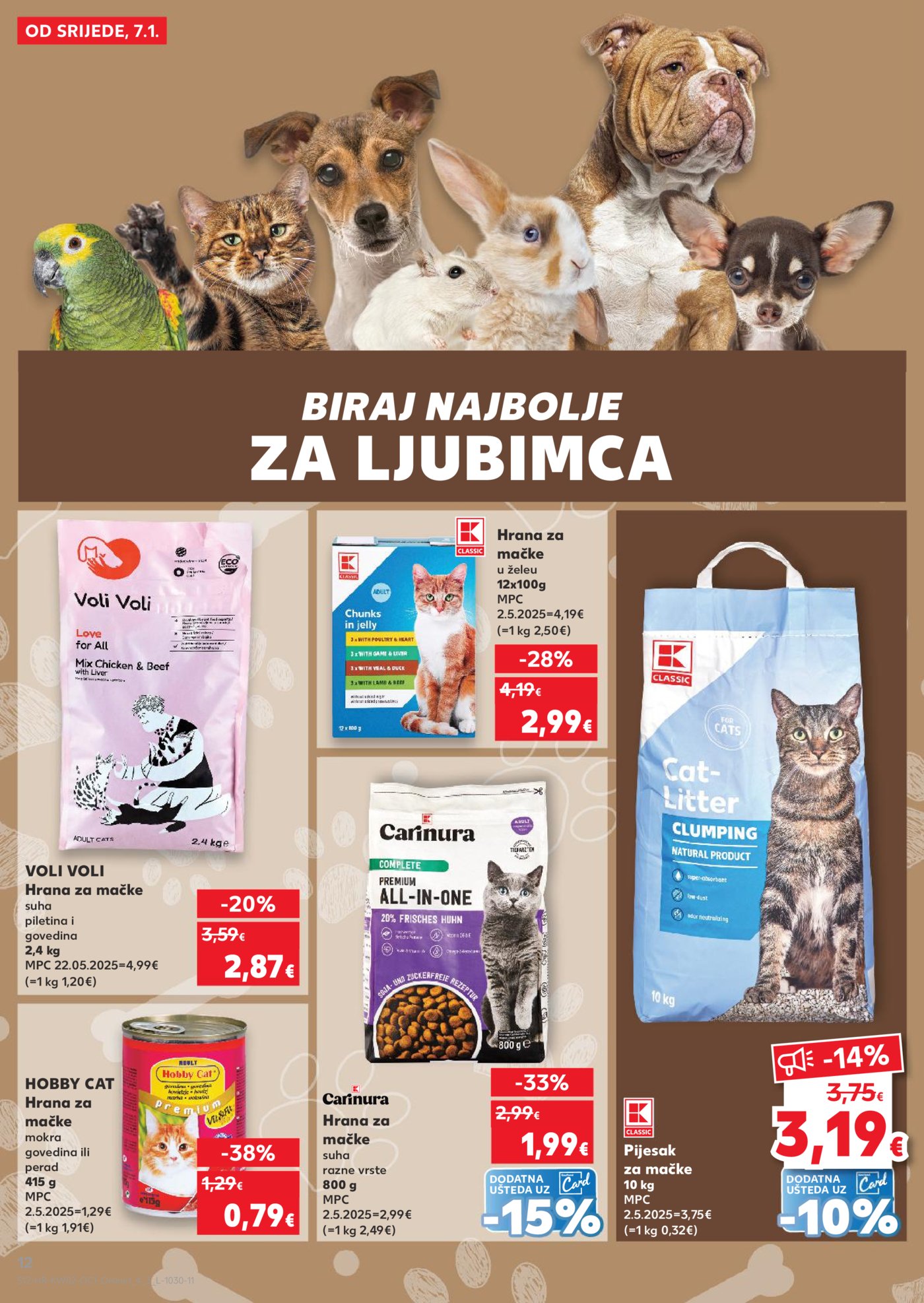 Kaufland katalog Robne marke 07.01. - 13.01.2026.