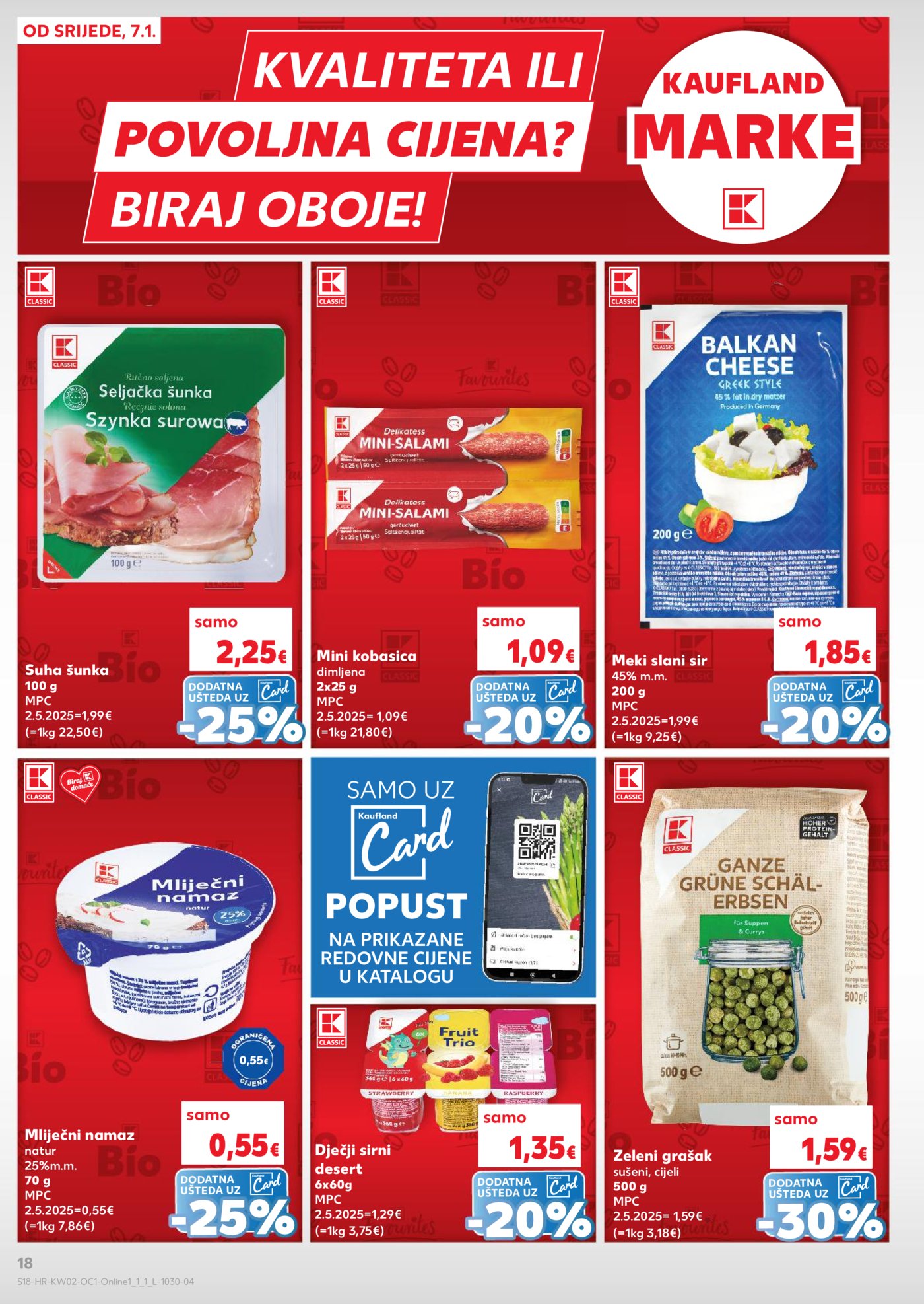 Kaufland katalog Robne marke 07.01. - 13.01.2026.