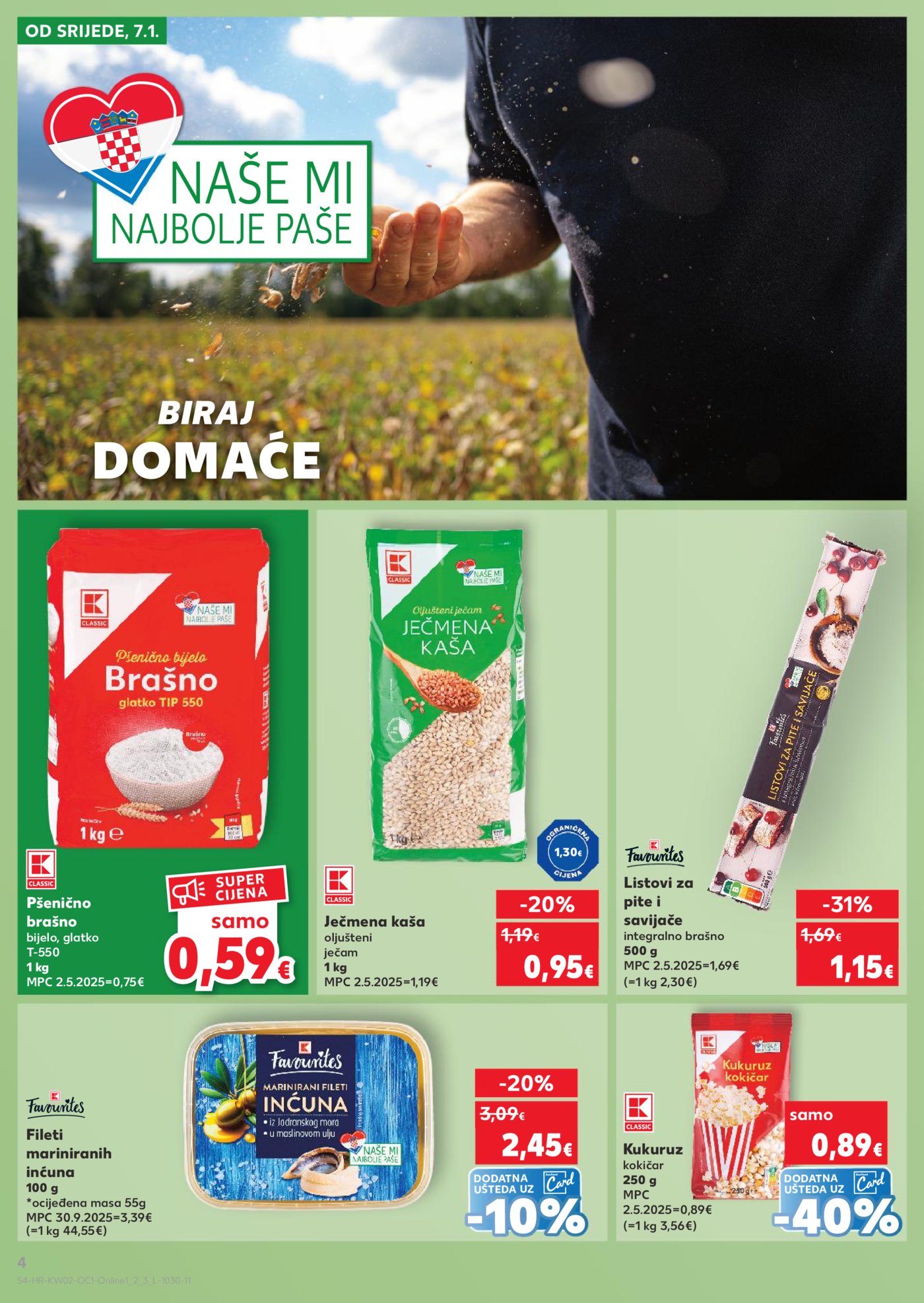Kaufland katalog Robne marke 07.01. - 13.01.2026.
