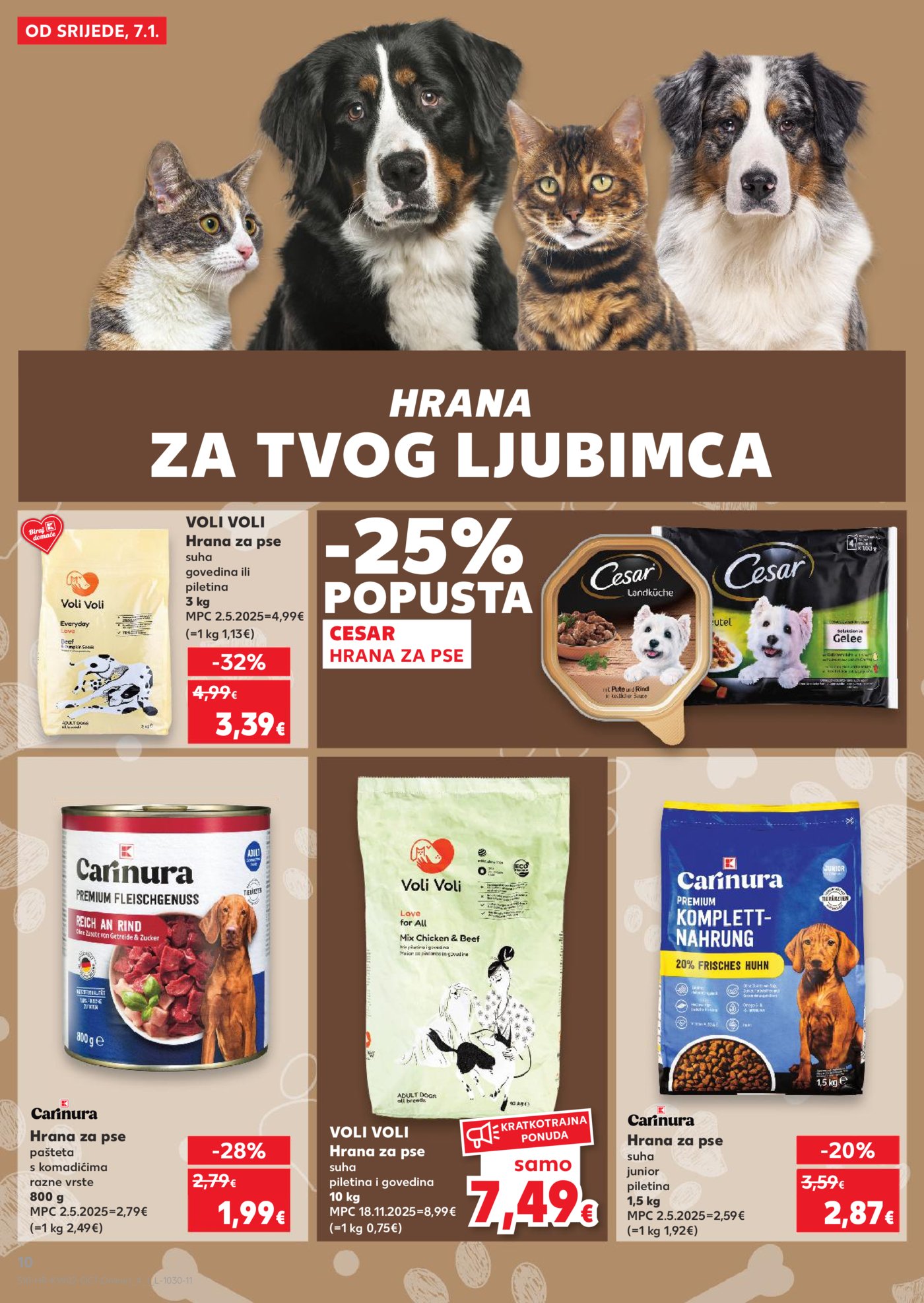 Kaufland katalog Robne marke 07.01. - 13.01.2026.