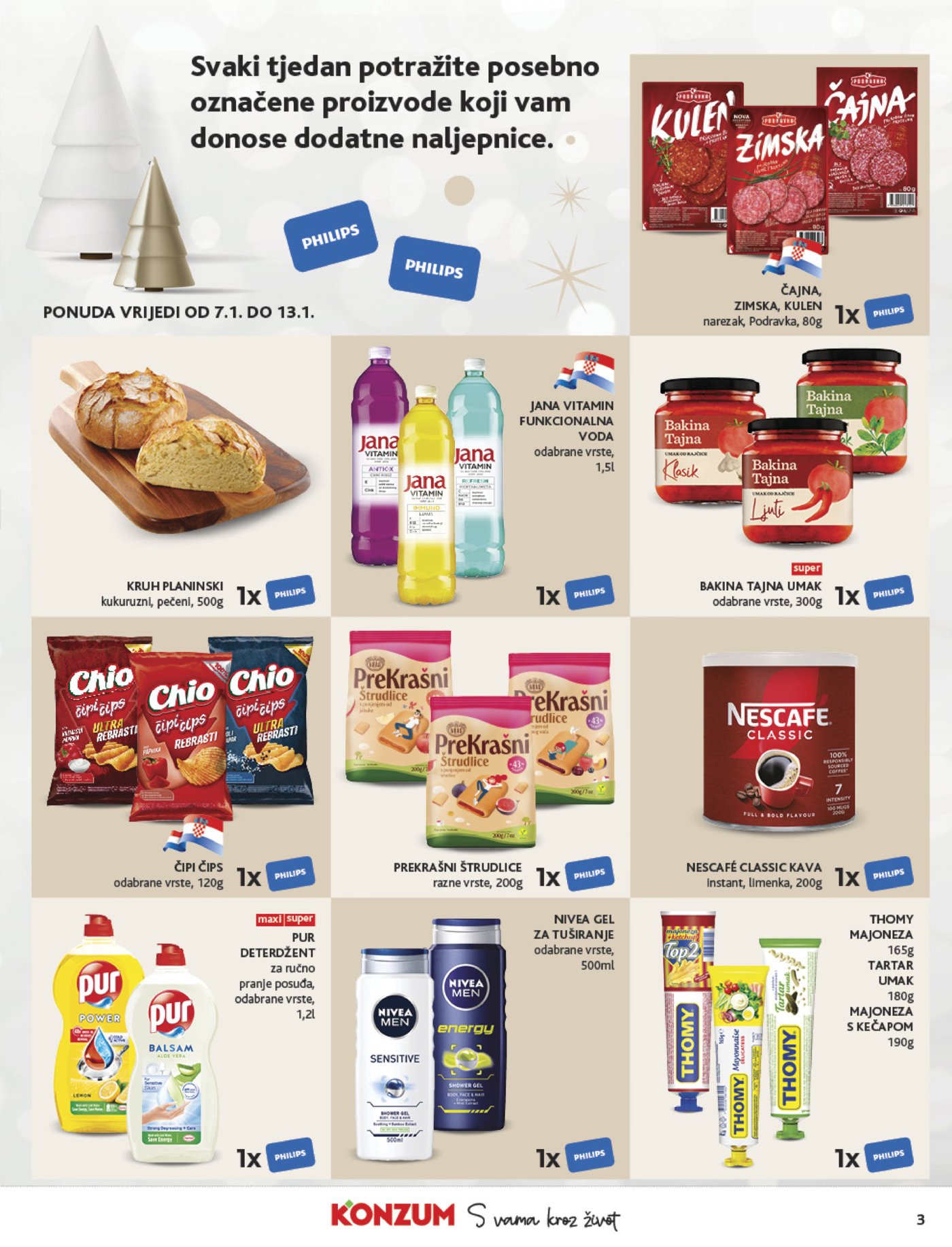 Konzum katalog Akcija 07.01. - 13.01.2026.