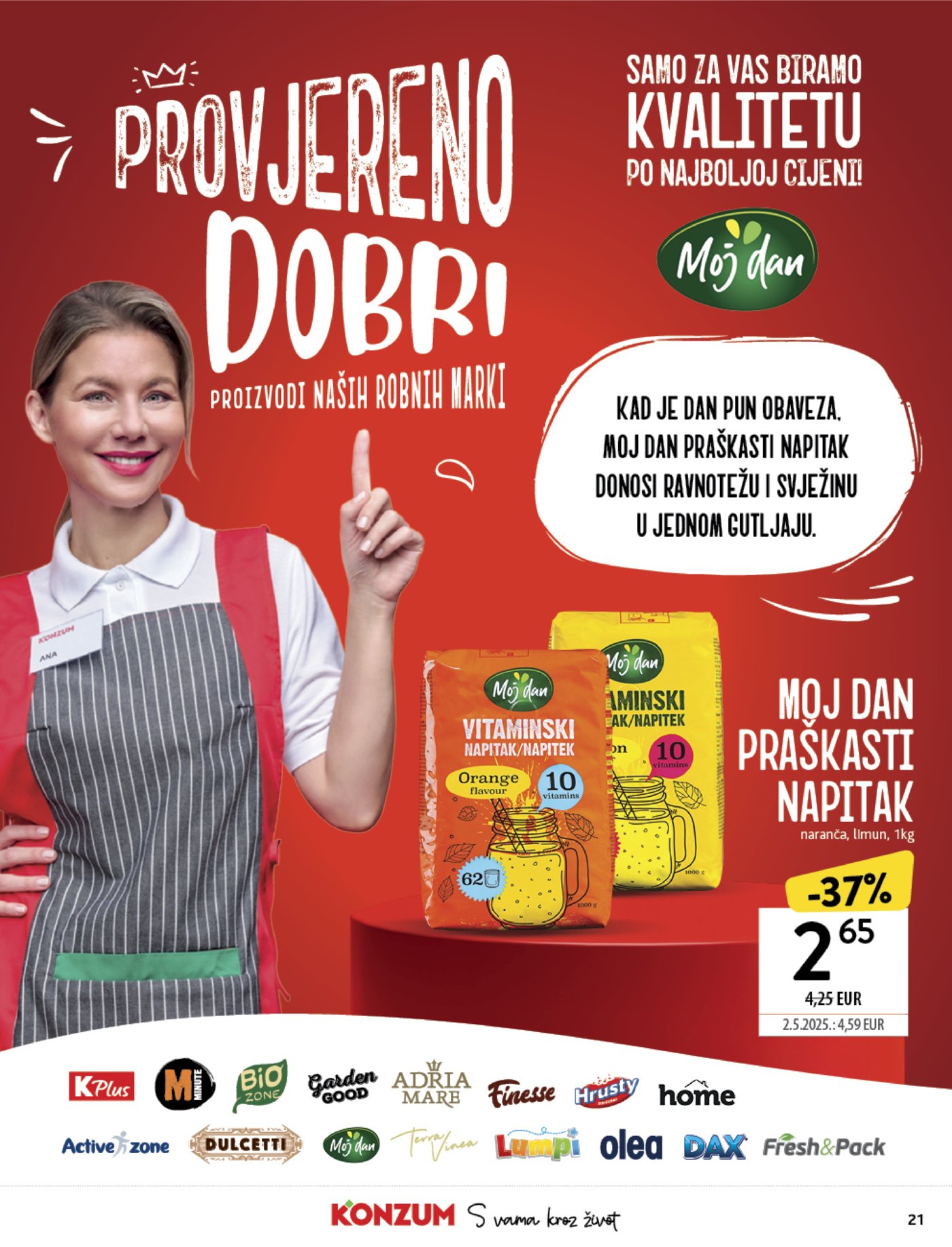 Konzum katalog Akcija 07.01. - 13.01.2026.