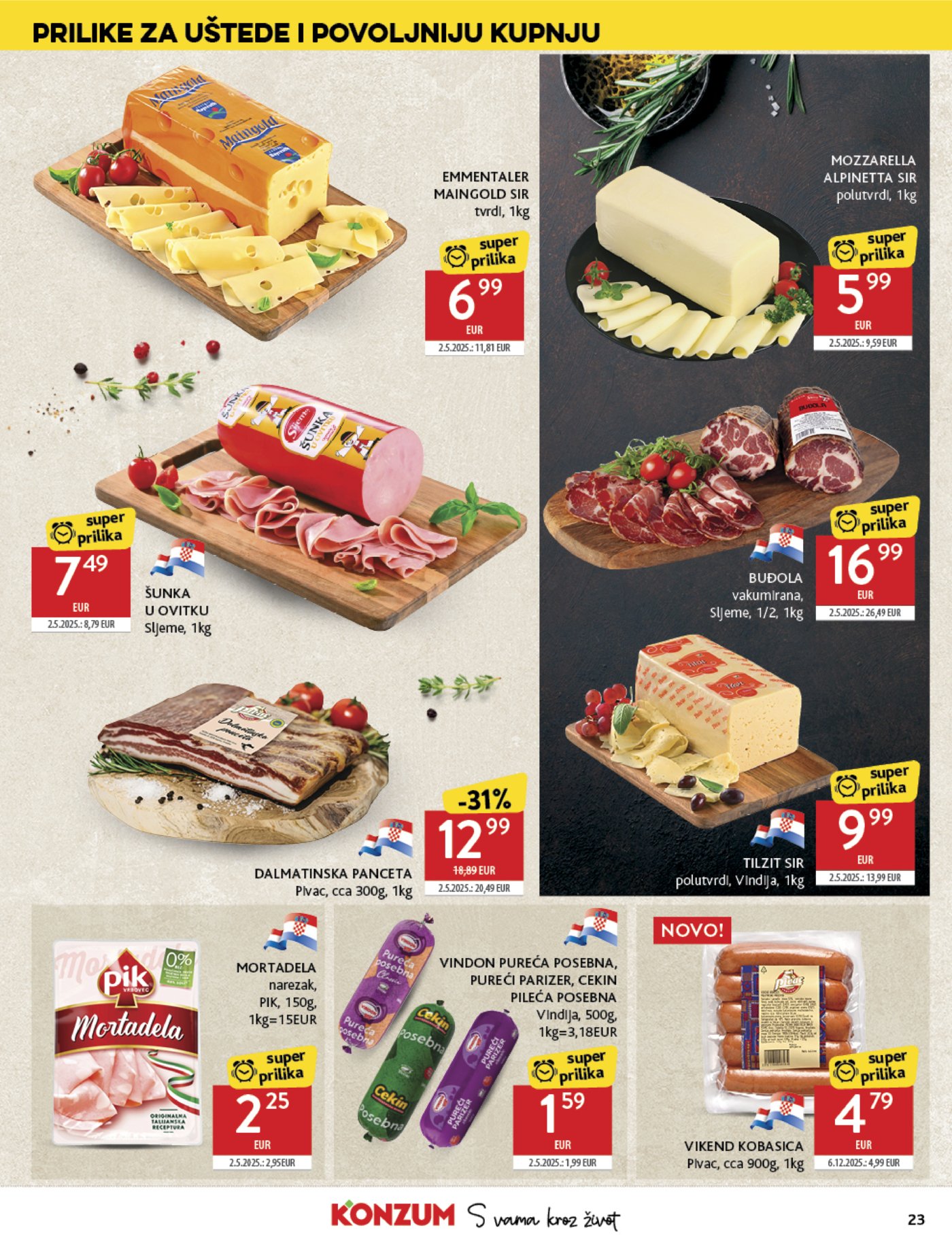 Konzum katalog Akcija 07.01. - 13.01.2026.