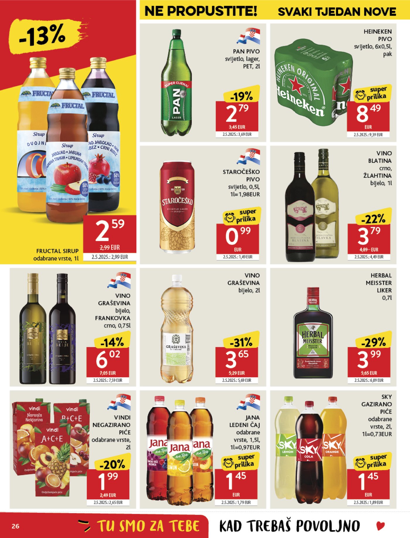 Konzum katalog Akcija 07.01. - 13.01.2026.