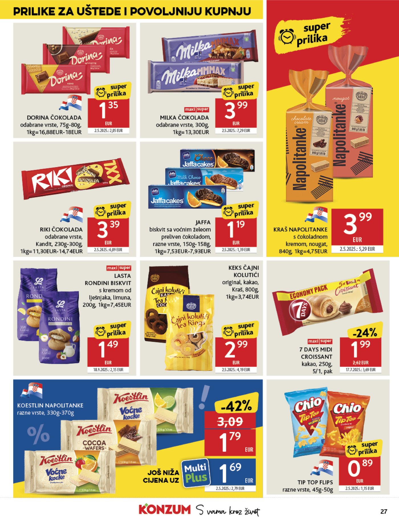 Konzum katalog Akcija 07.01. - 13.01.2026.