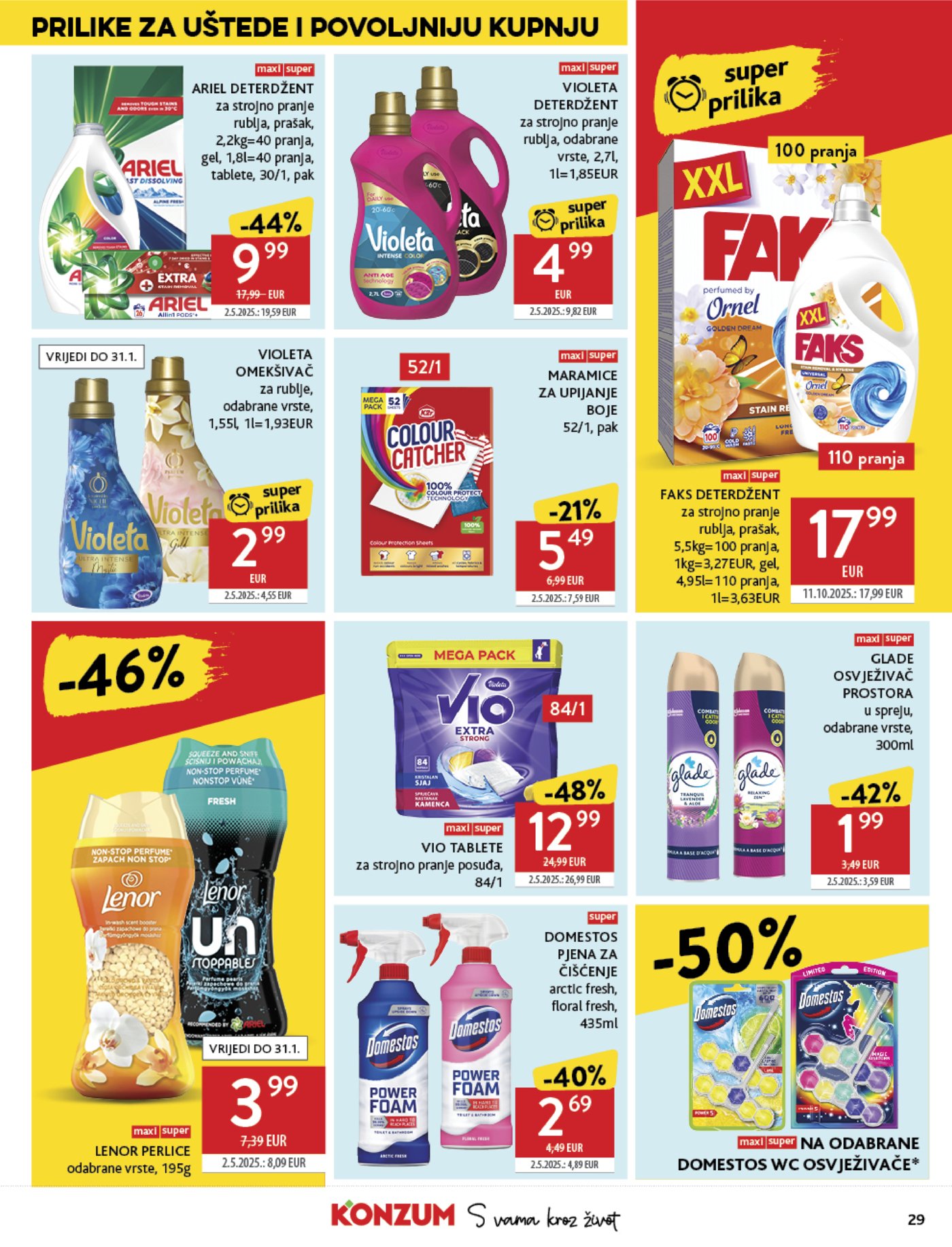 Konzum katalog Akcija 07.01. - 13.01.2026.