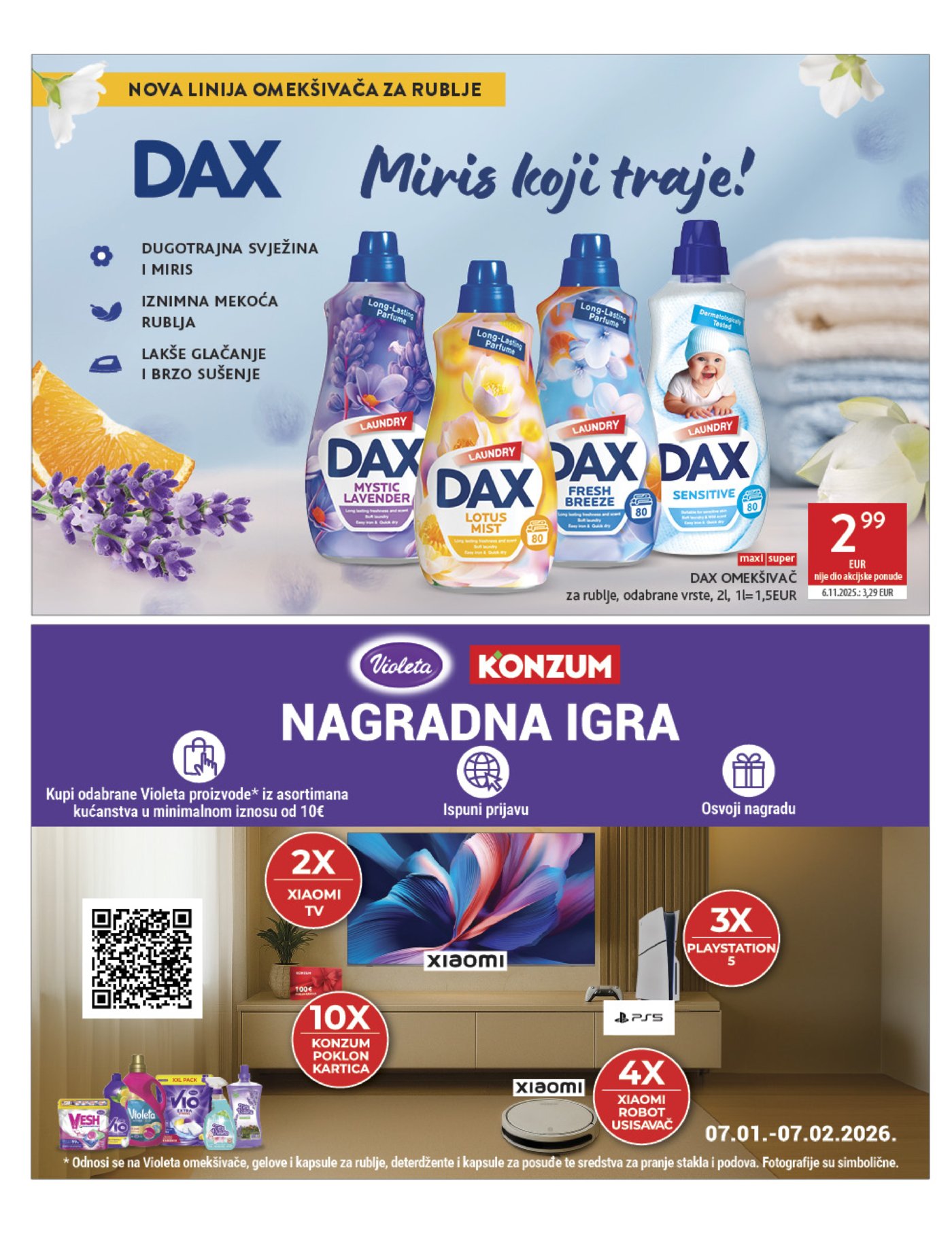 Konzum katalog Akcija 07.01. - 13.01.2026.
