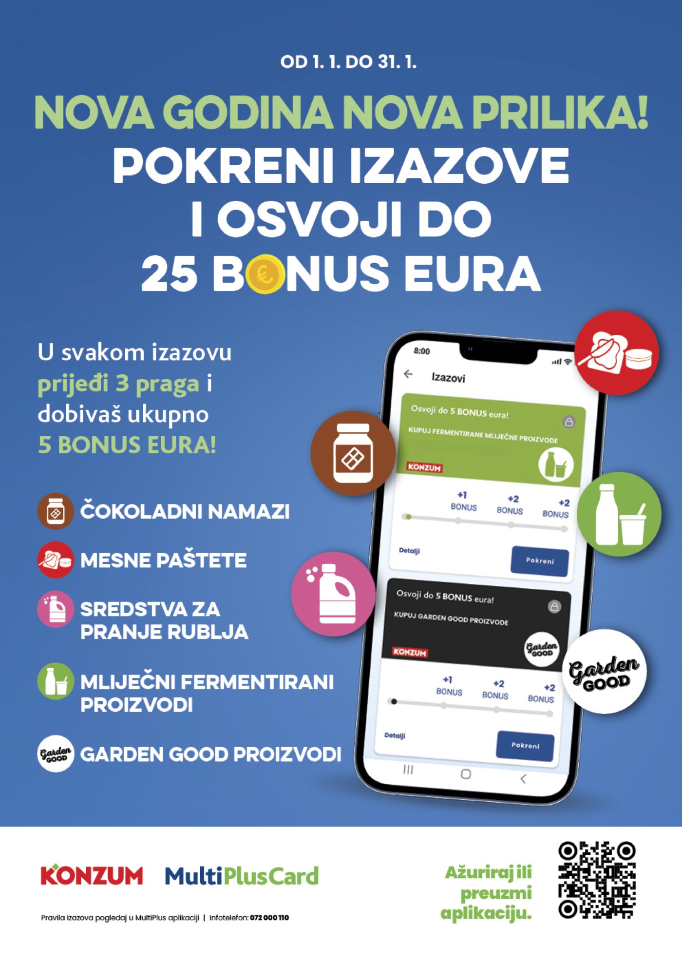 Konzum katalog Akcija 07.01. - 13.01.2026.