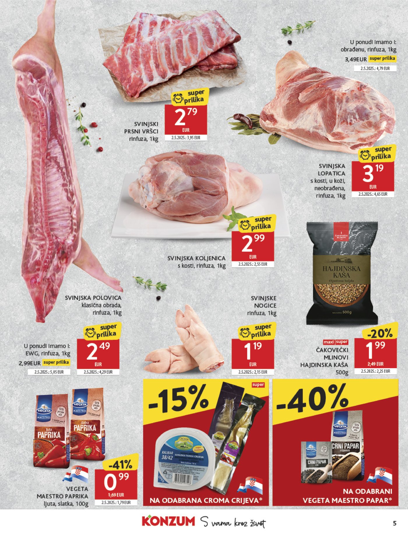 Konzum katalog Akcija 07.01. - 13.01.2026.