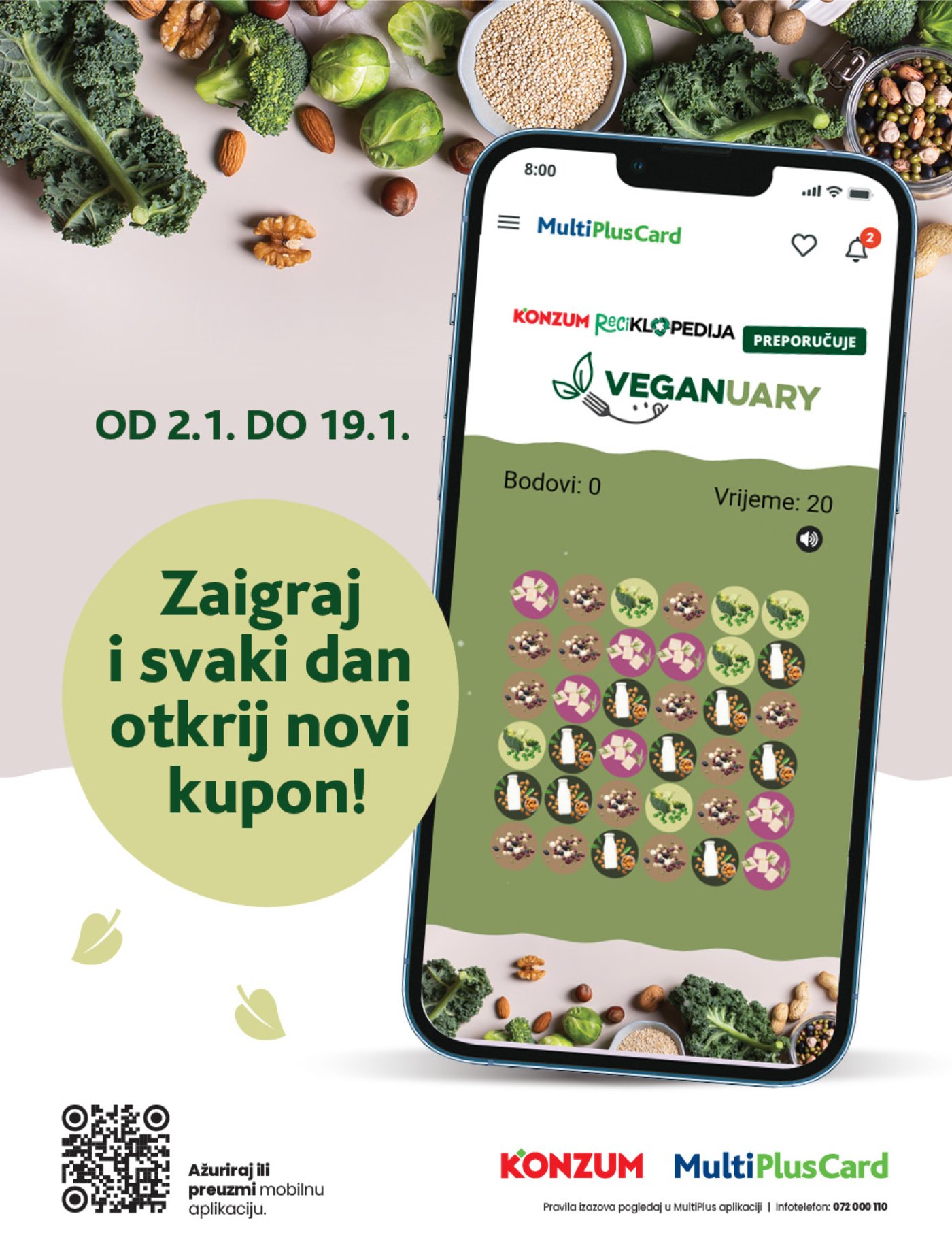 Konzum katalog Akcija 07.01. - 13.01.2026.