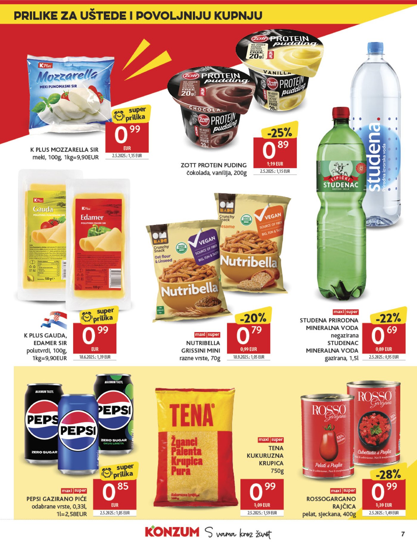 Konzum katalog Akcija 07.01. - 13.01.2026.