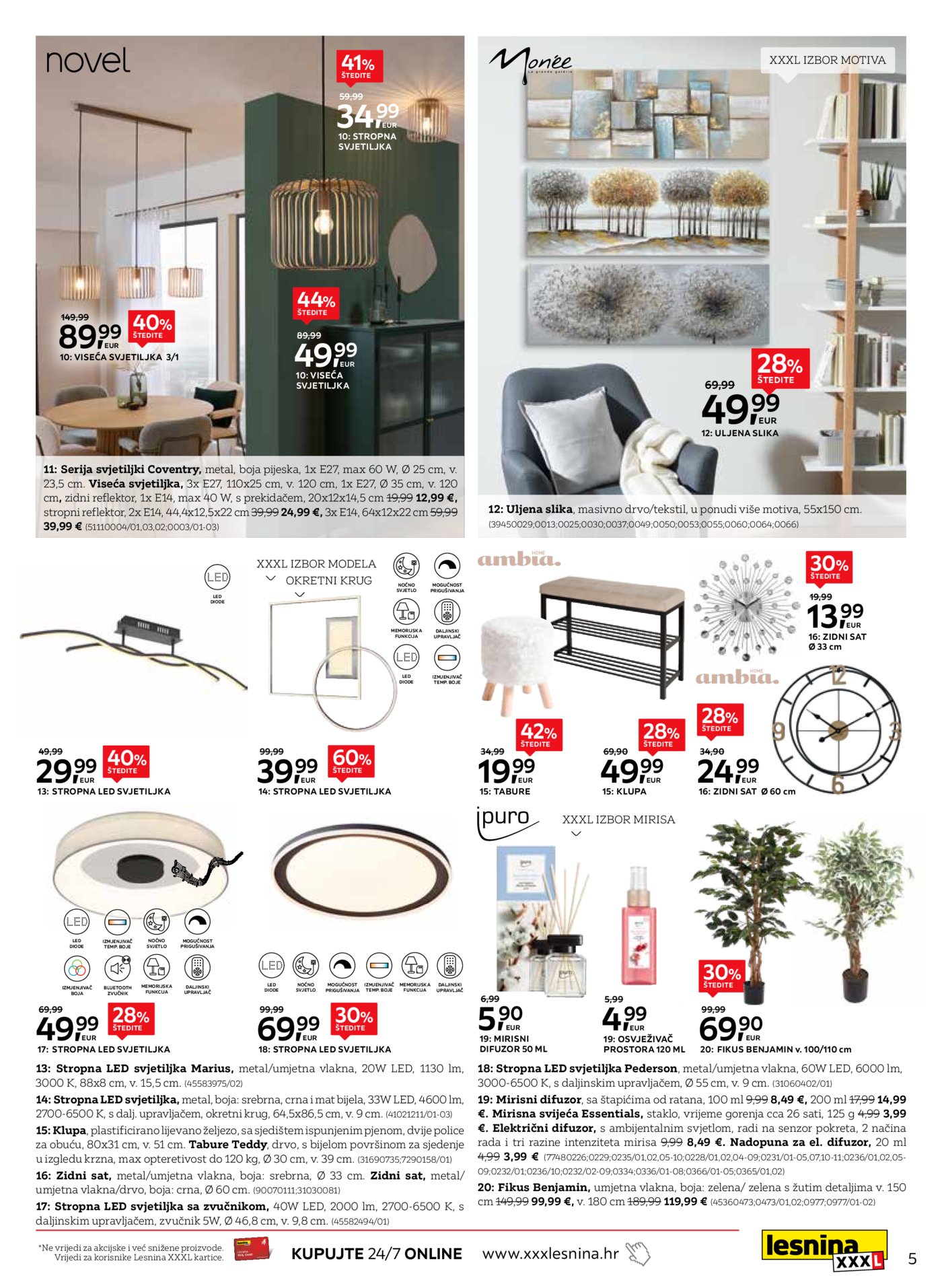 Lesnina katalog Sanjiva zima 07.01. - 22.01.2026.