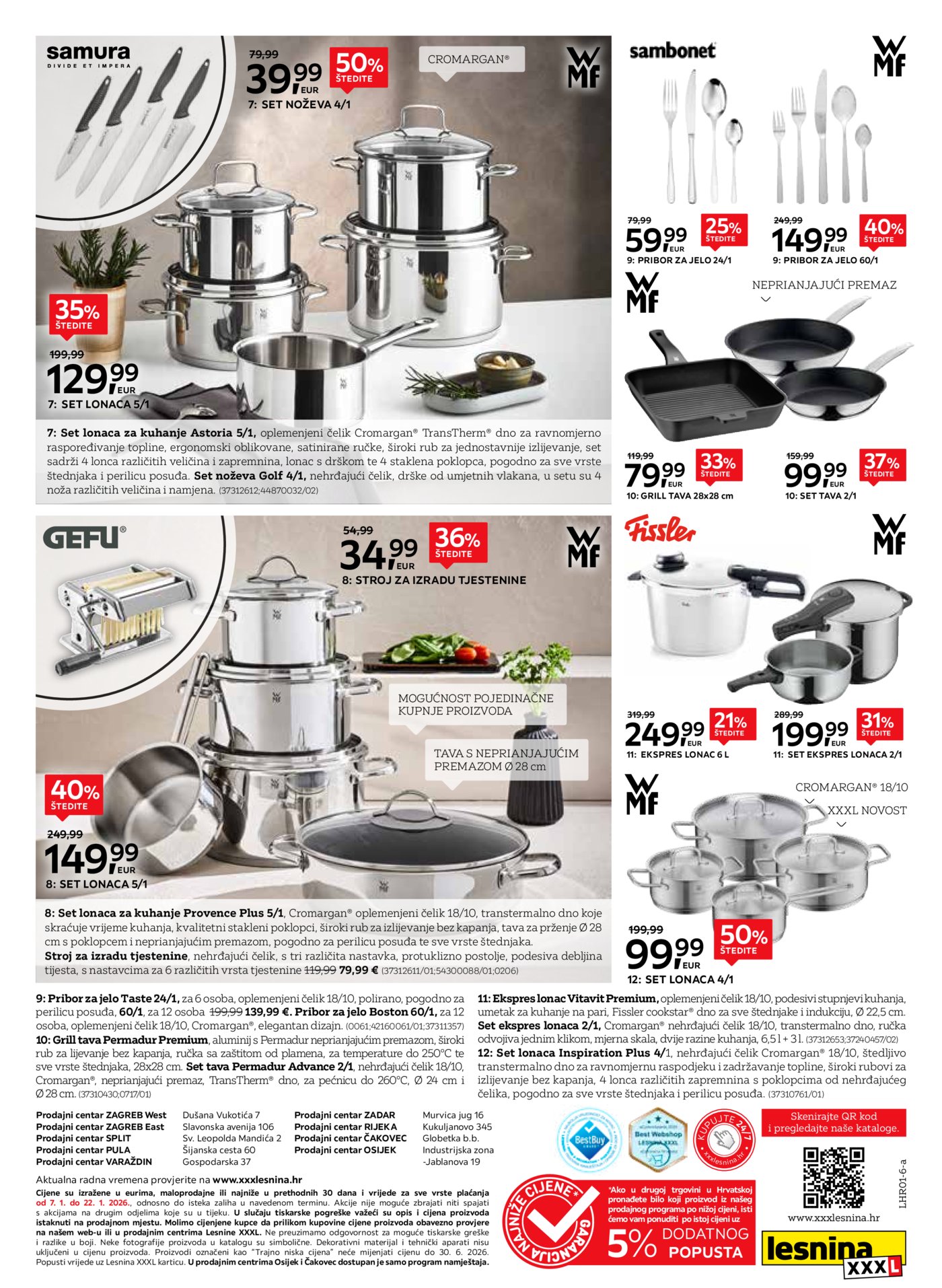 Lesnina katalog Sanjiva zima 07.01. - 22.01.2026.