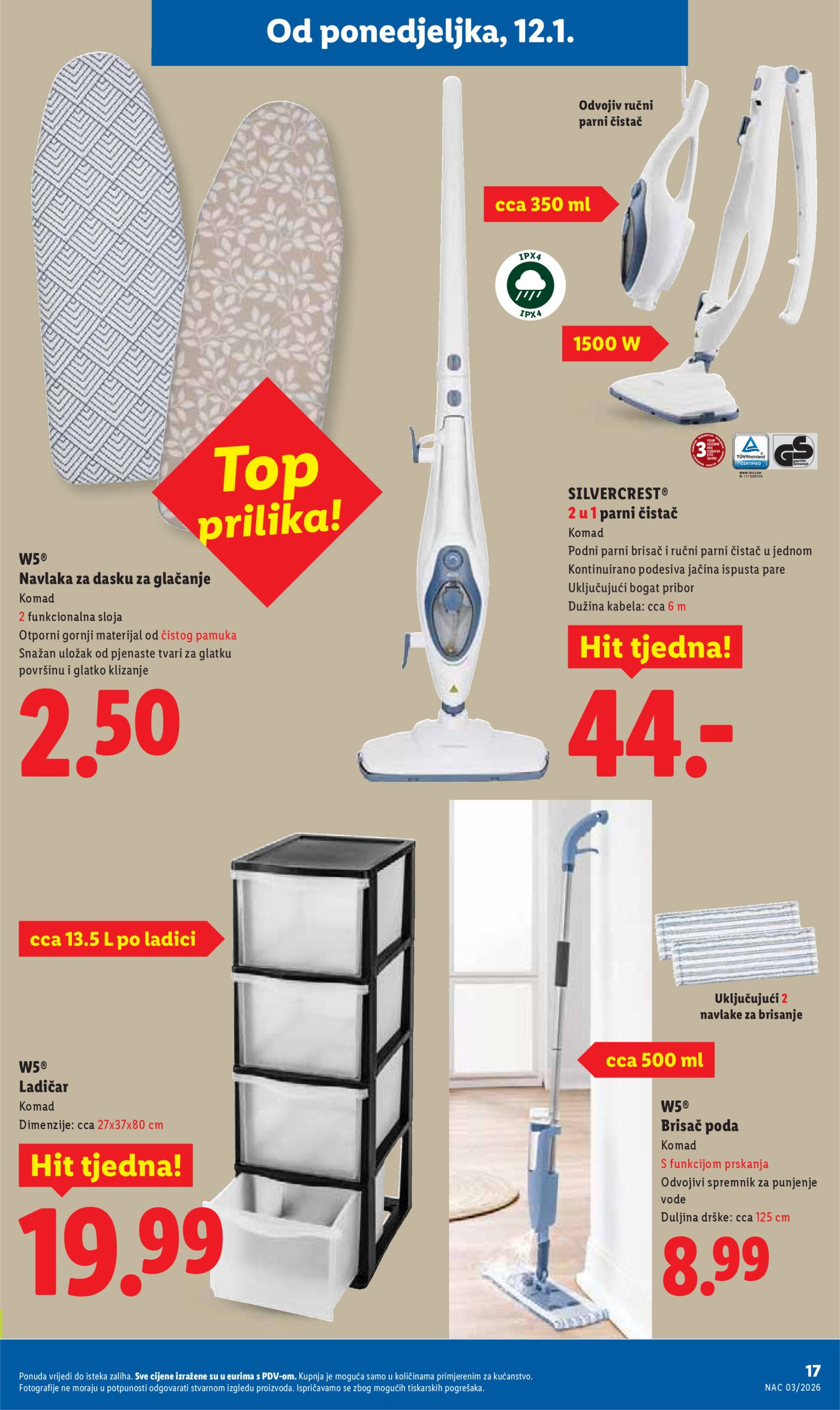 Lidl Super ponuda od ponedjeljka 12.01.-18.01.2026.