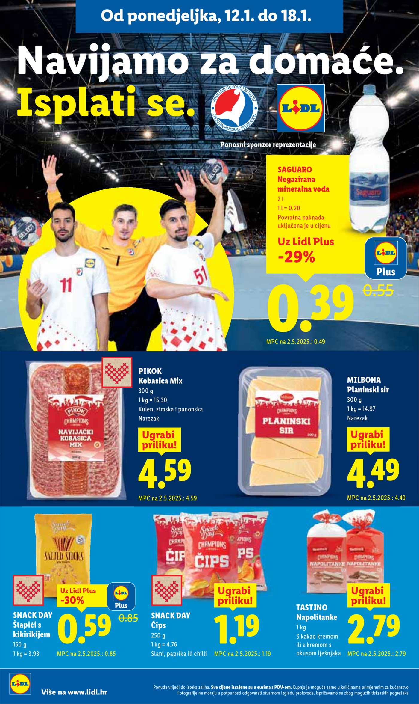 Lidl Super ponuda od ponedjeljka 12.01.-18.01.2026.