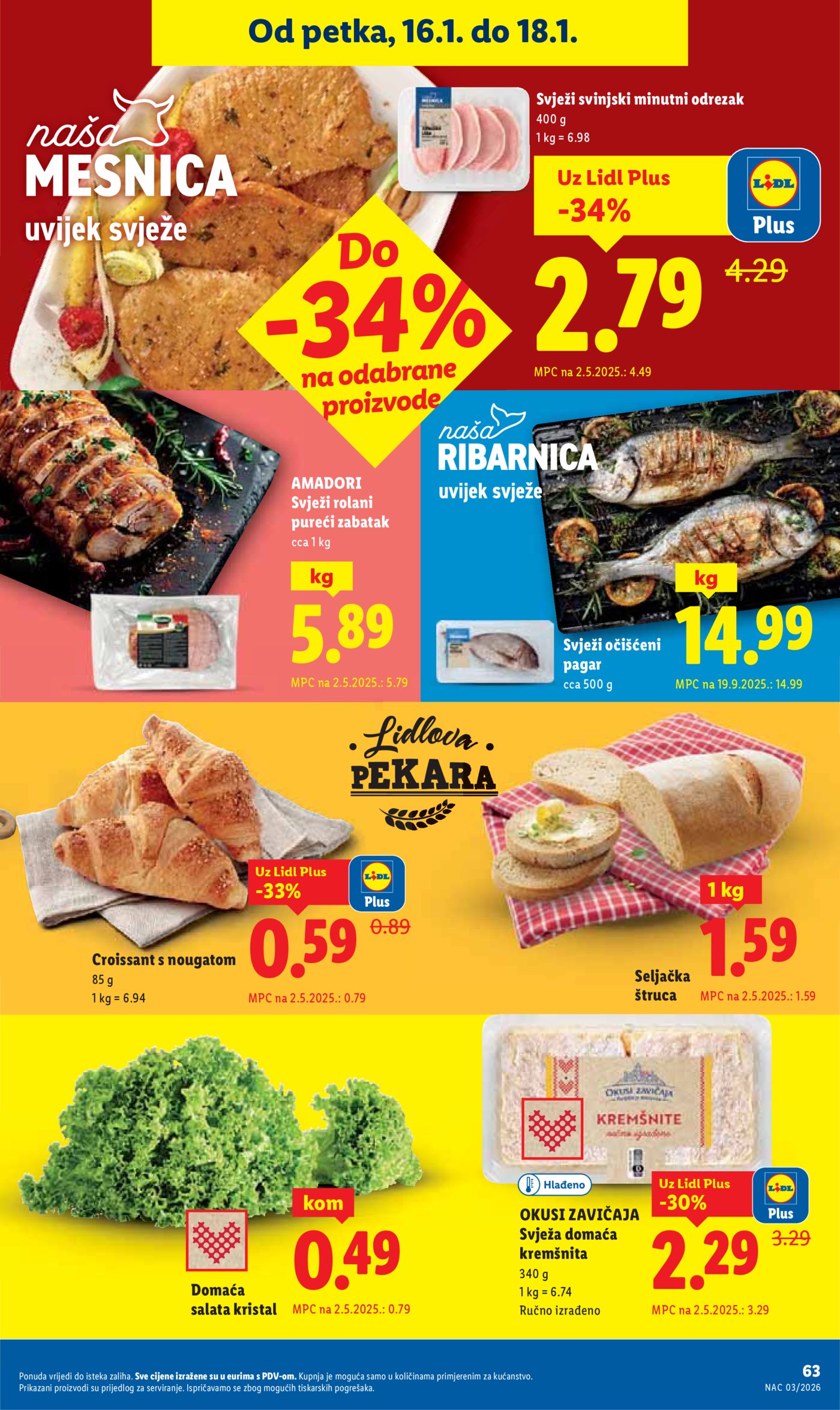 Lidl Super ponuda od ponedjeljka 12.01.-18.01.2026.