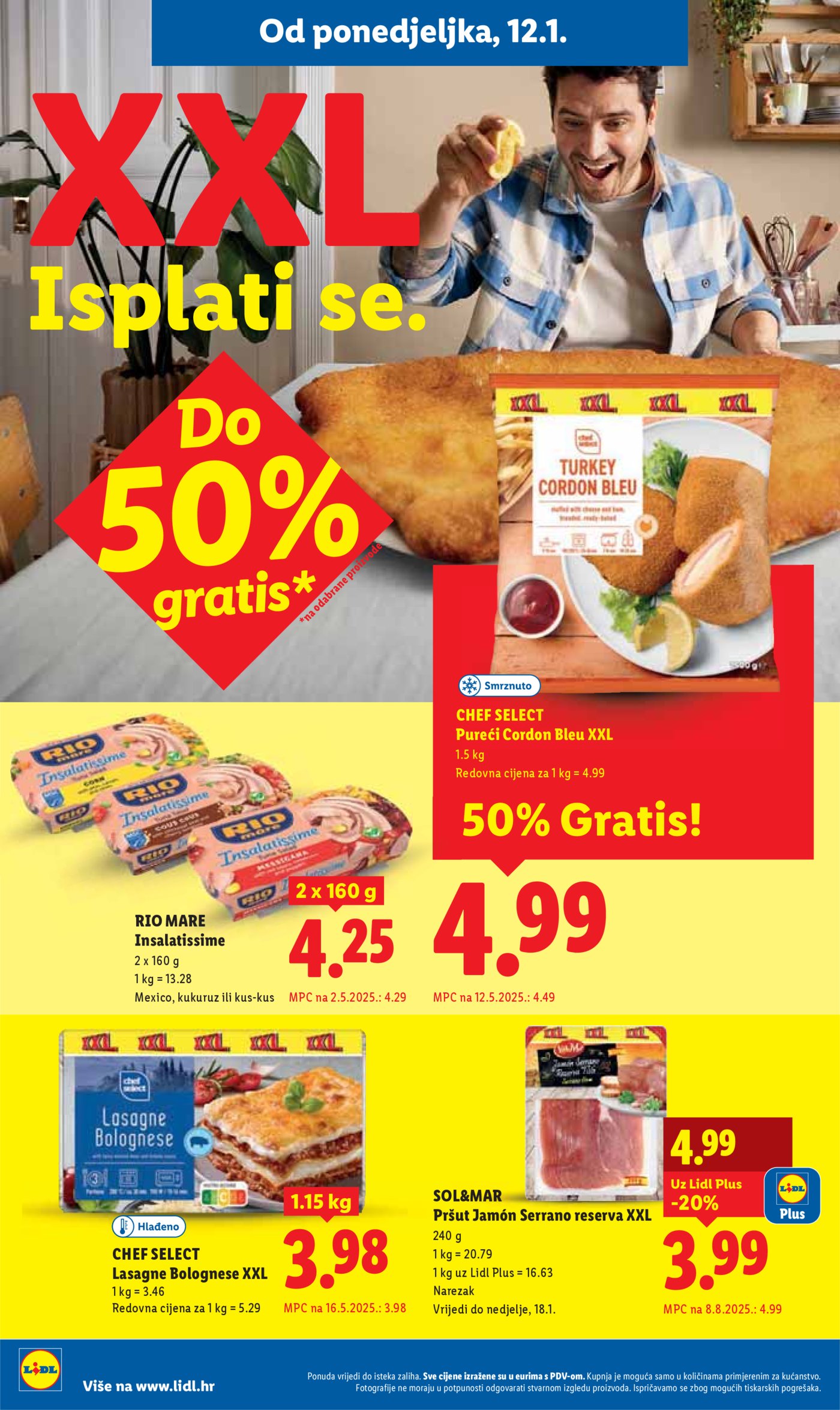 Lidl Super ponuda od ponedjeljka 12.01.-18.01.2026.