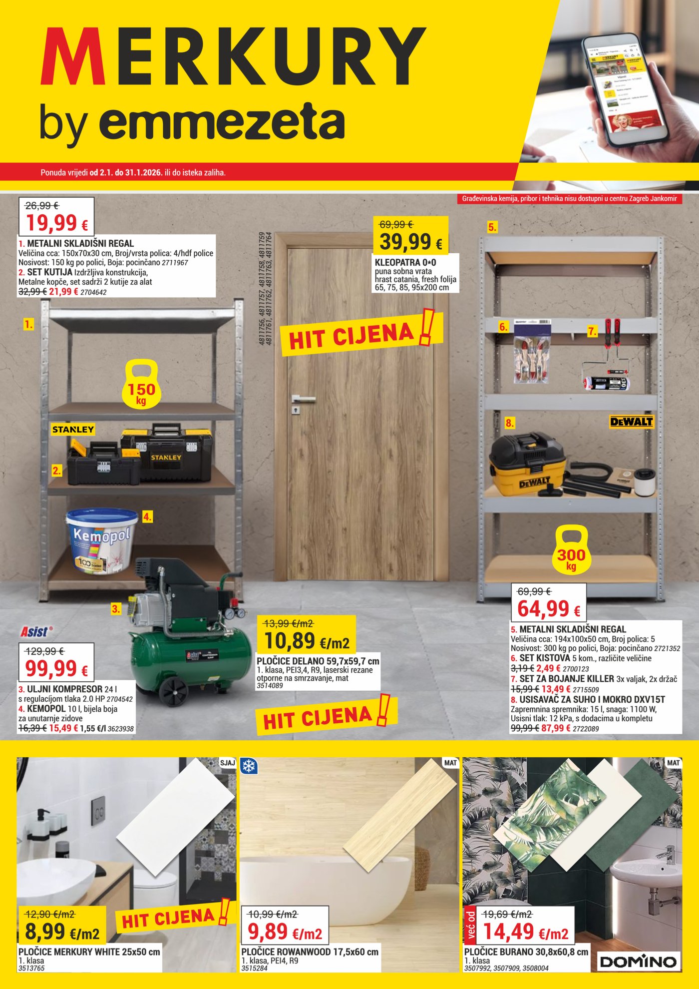 Merkury katalog Akcija 02.01.-31.01.2026.