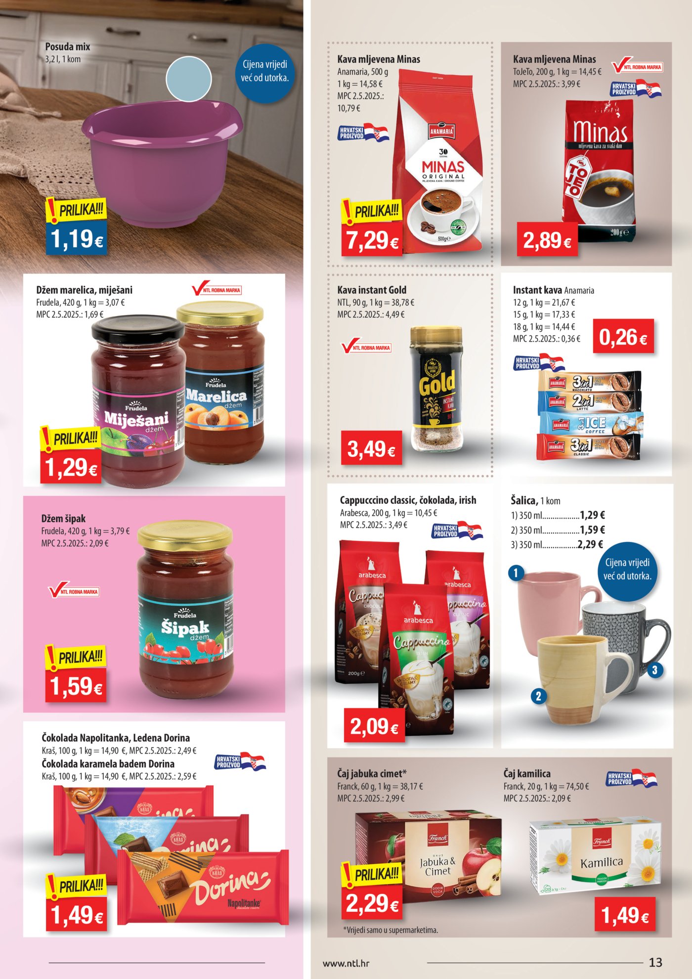 NTL katalog Akcija 14.01. - 20.01.2026. Sjever