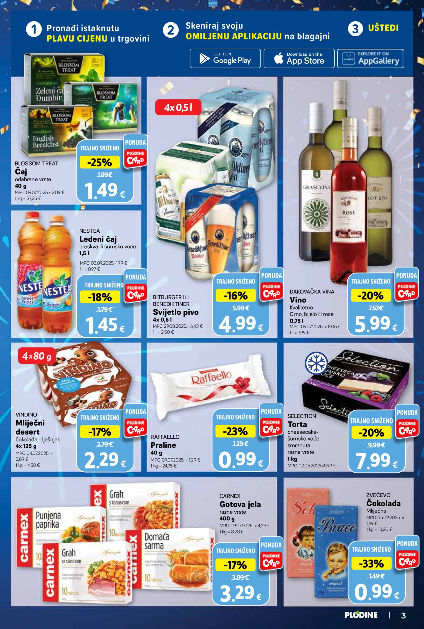 Plodine katalog Akcija 07.01. - 13.01.2026.
