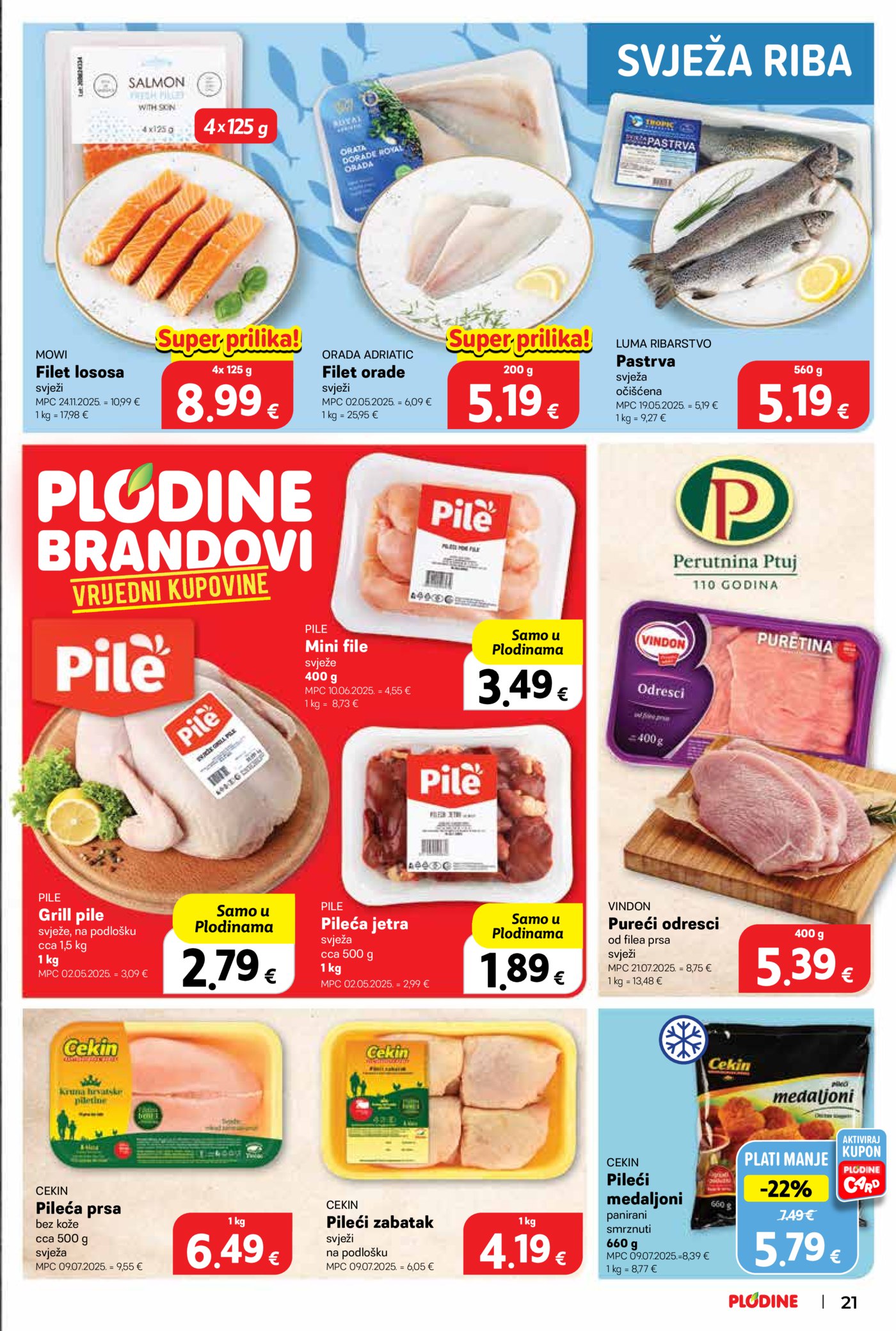 Plodine katalog Akcija 07.01. - 13.01.2026.