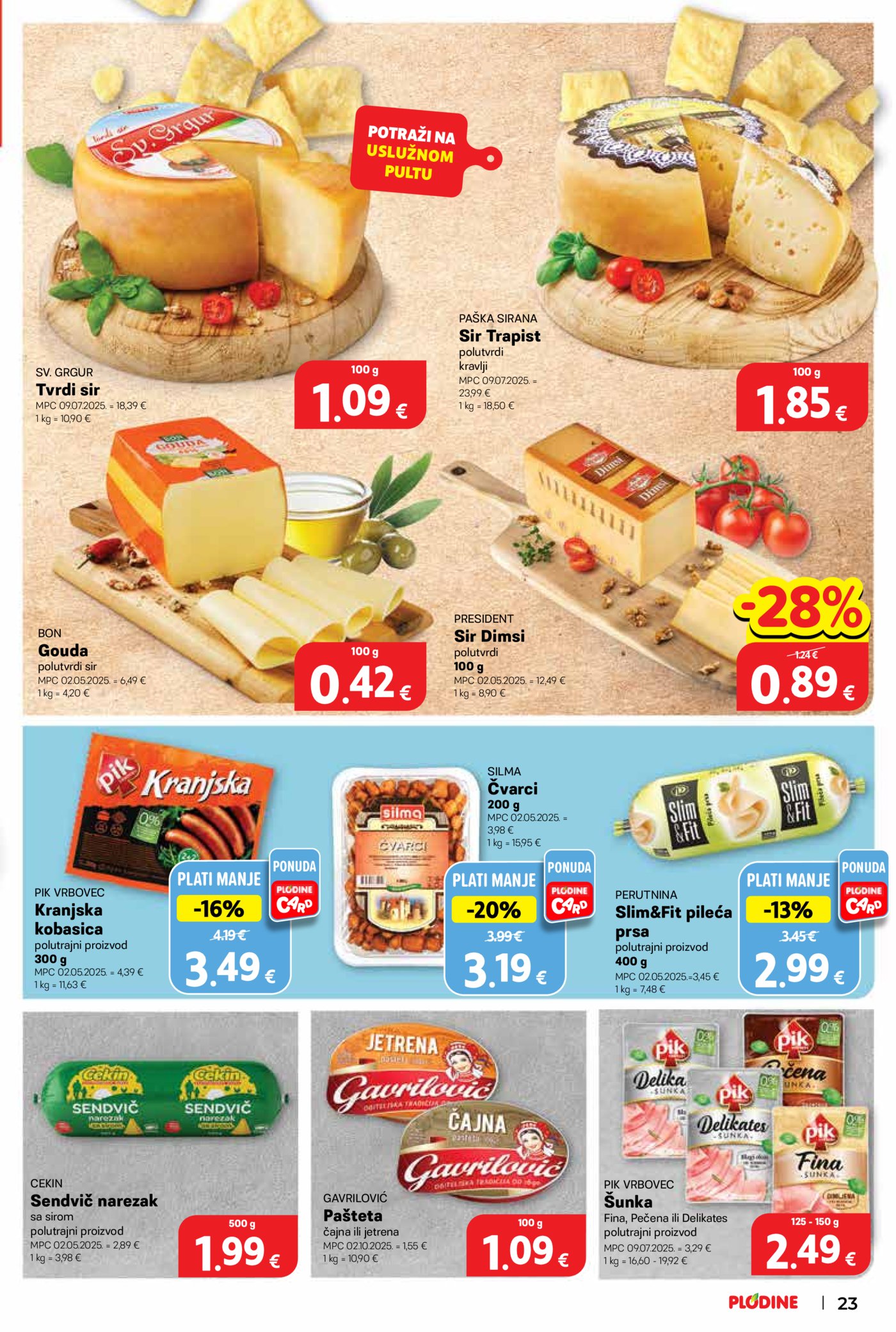 Plodine katalog Akcija 07.01. - 13.01.2026.