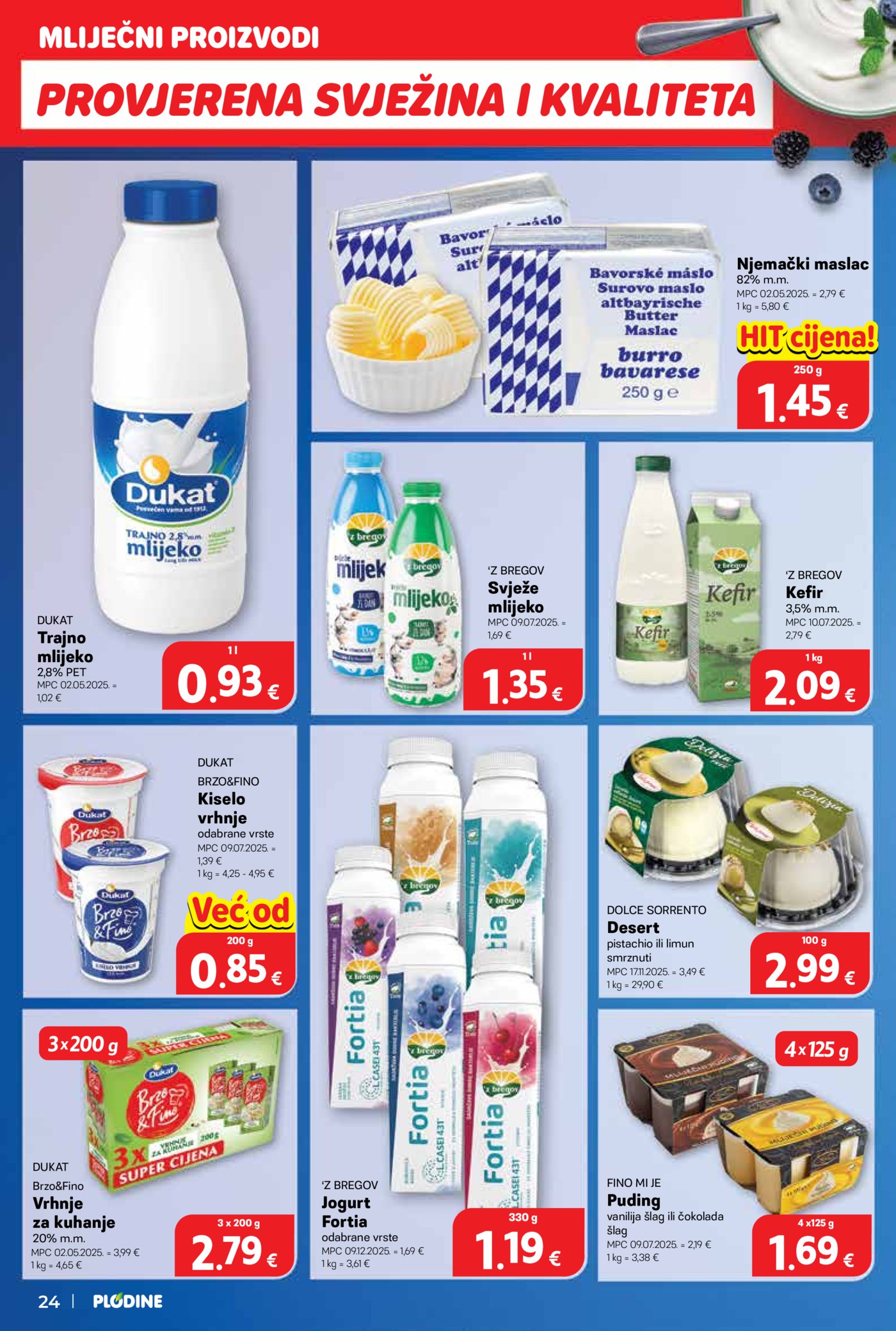 Plodine katalog Akcija 07.01. - 13.01.2026.