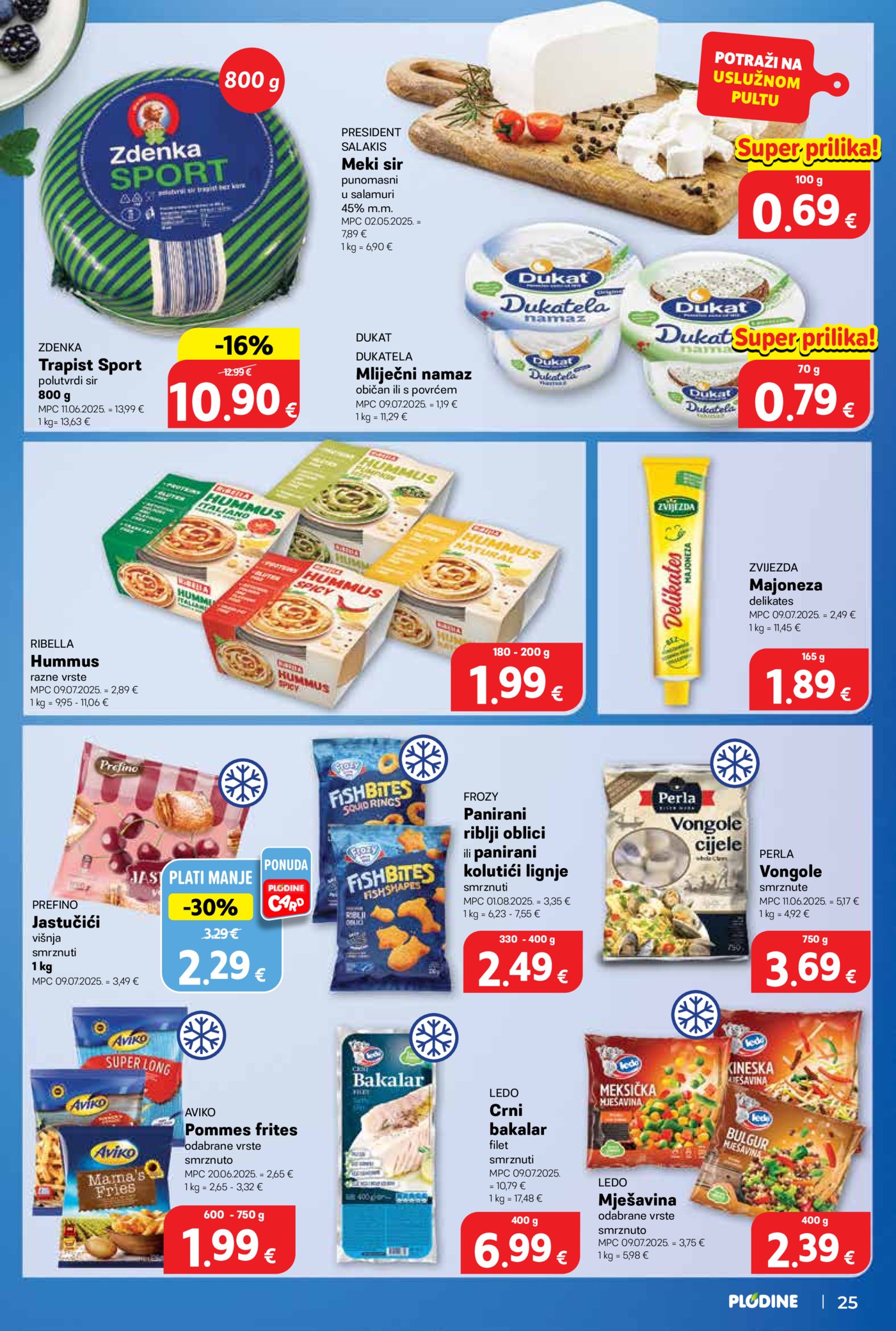 Plodine katalog Akcija 07.01. - 13.01.2026.