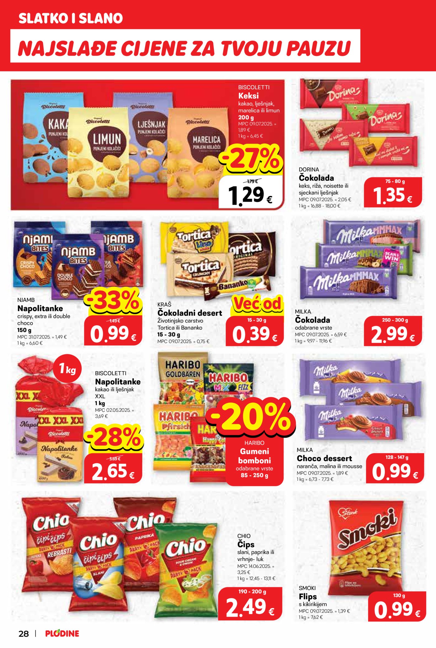 Plodine katalog Akcija 07.01. - 13.01.2026.