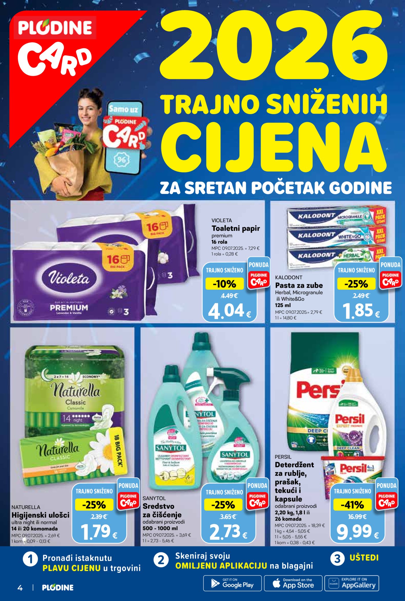 Plodine katalog Akcija 07.01. - 13.01.2026.