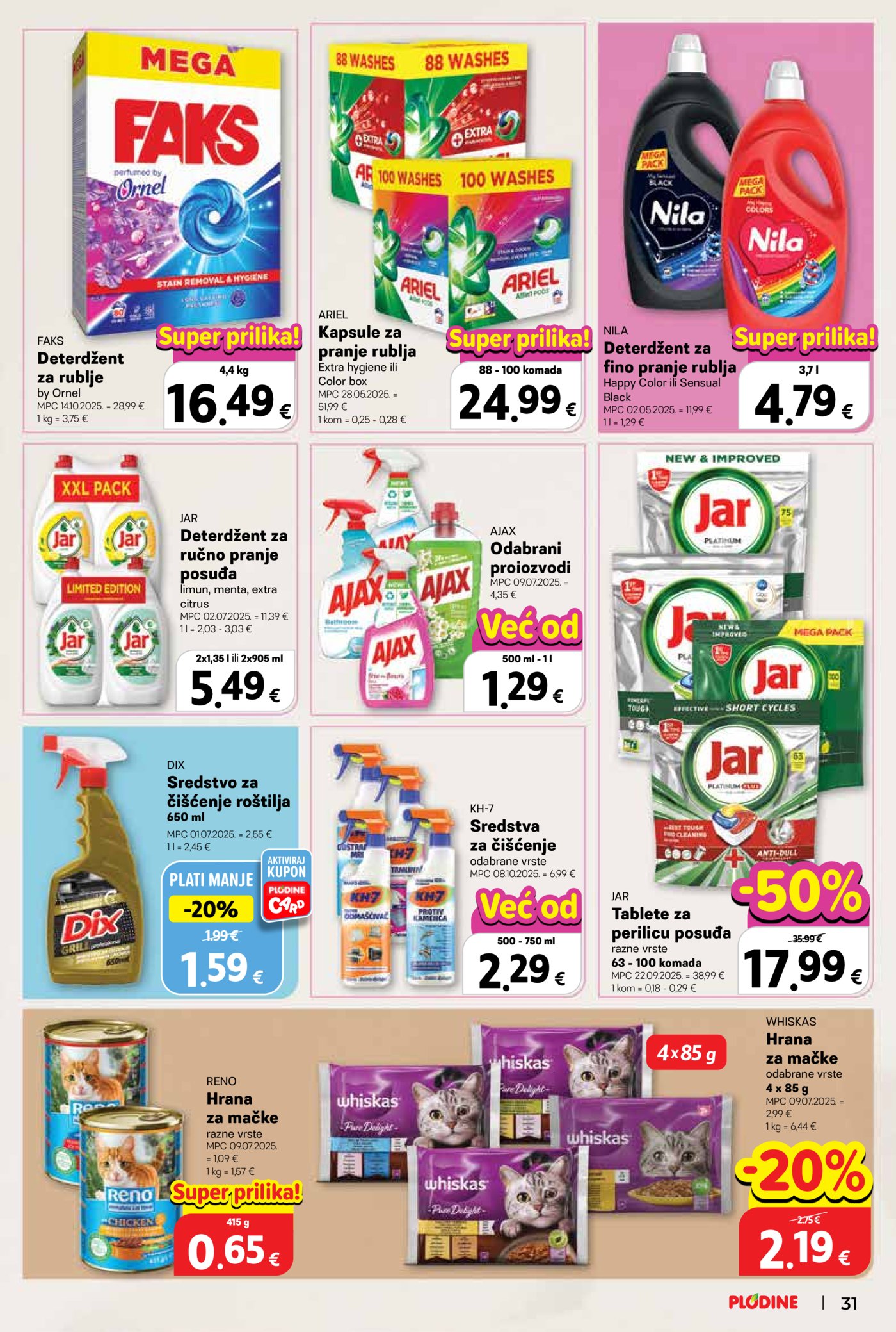 Plodine katalog Akcija 07.01. - 13.01.2026.