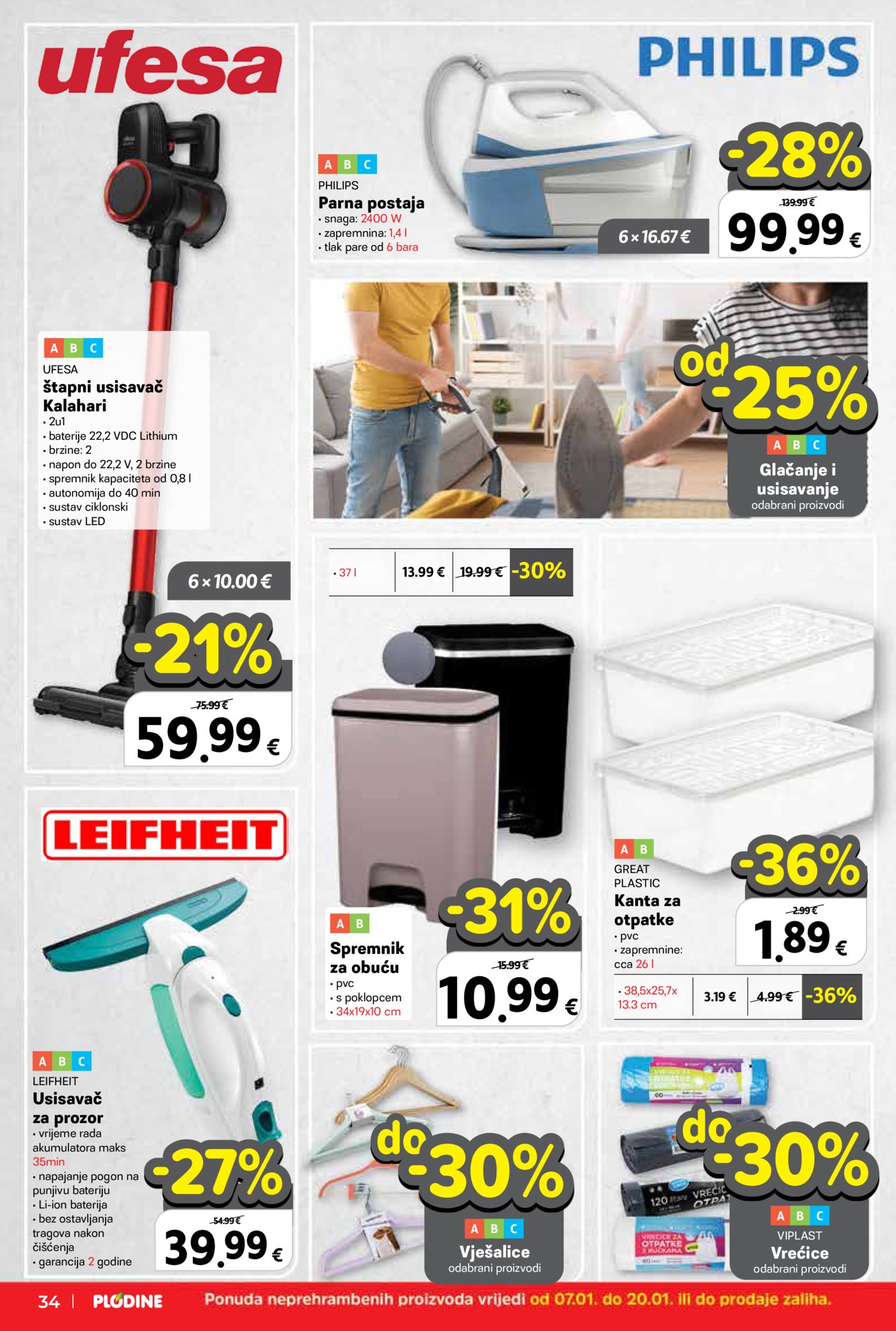 Plodine katalog Akcija 07.01. - 13.01.2026.