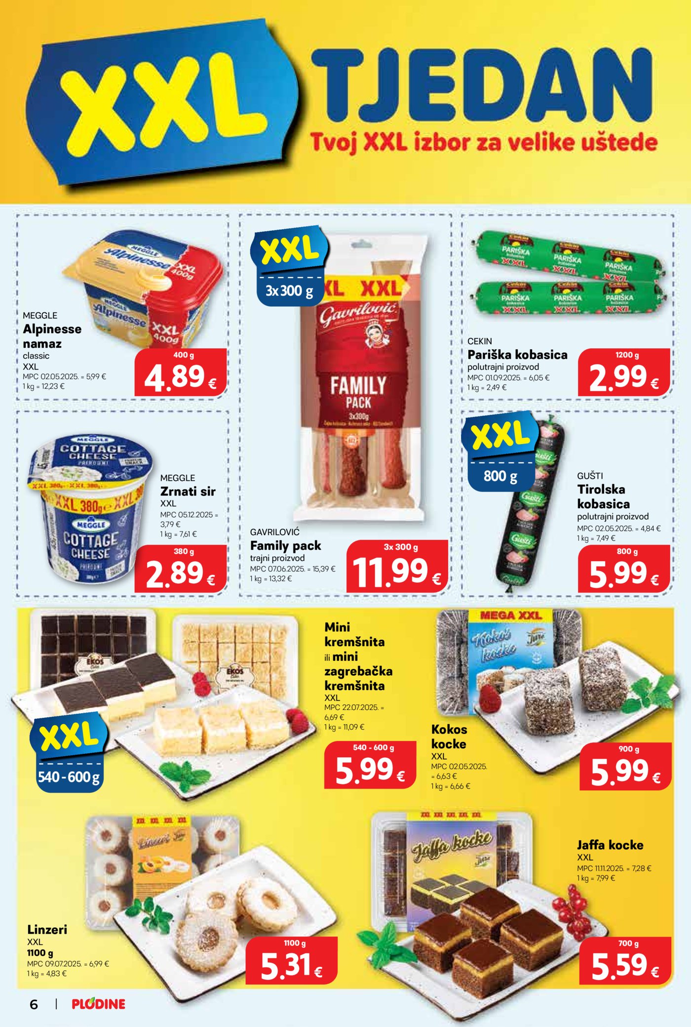 Plodine katalog Akcija 07.01. - 13.01.2026.