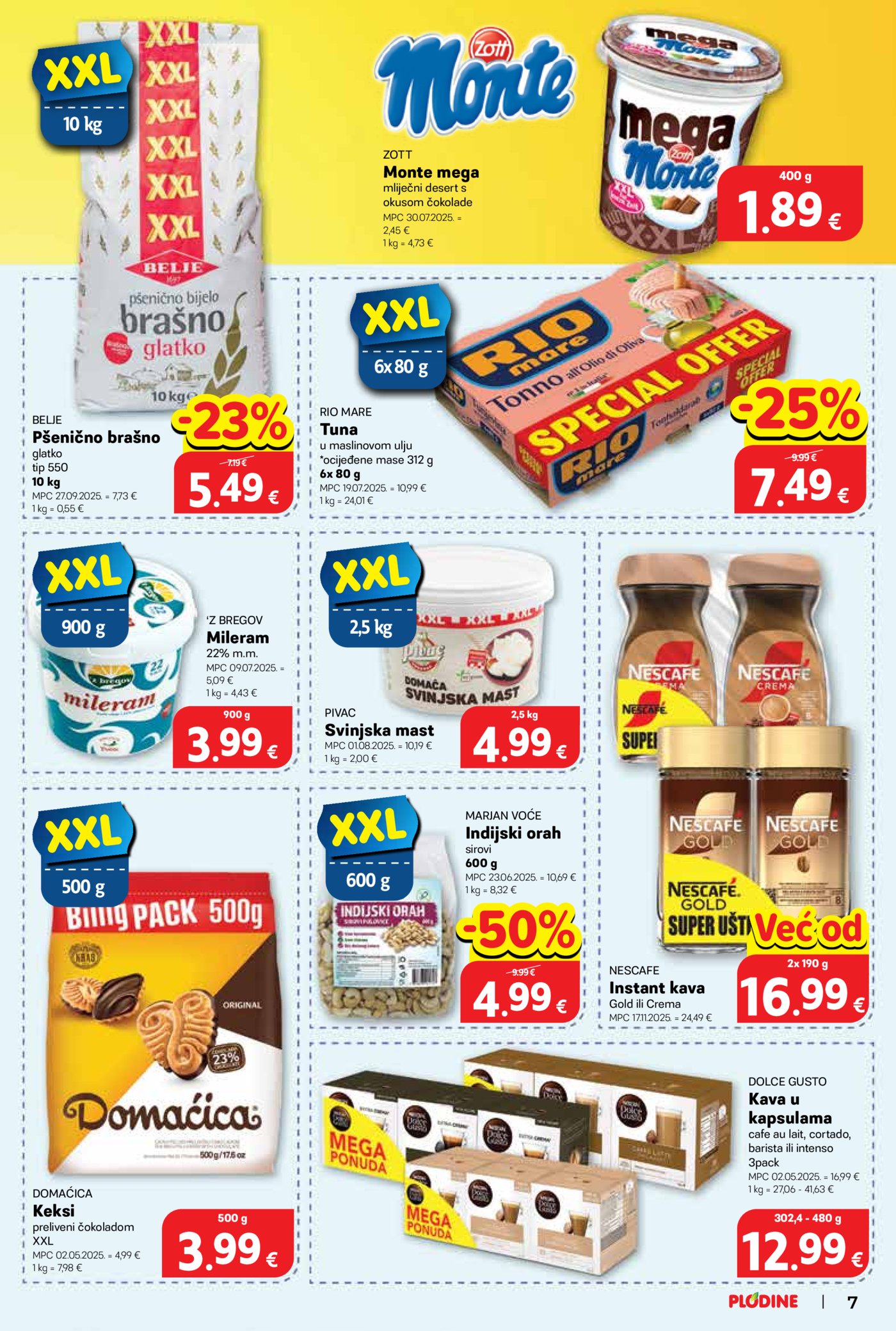 Plodine katalog Akcija 07.01. - 13.01.2026.