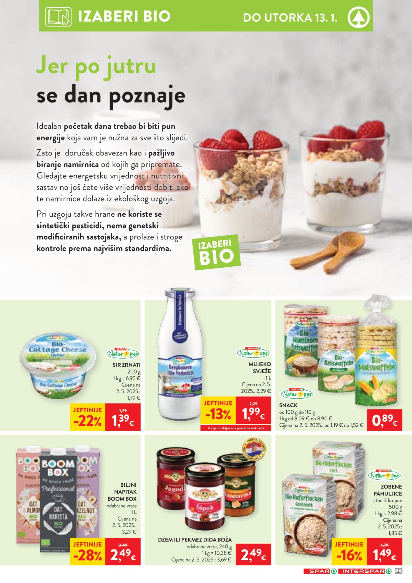 SPAR katalog akcija 07.01.-13.01.2026.