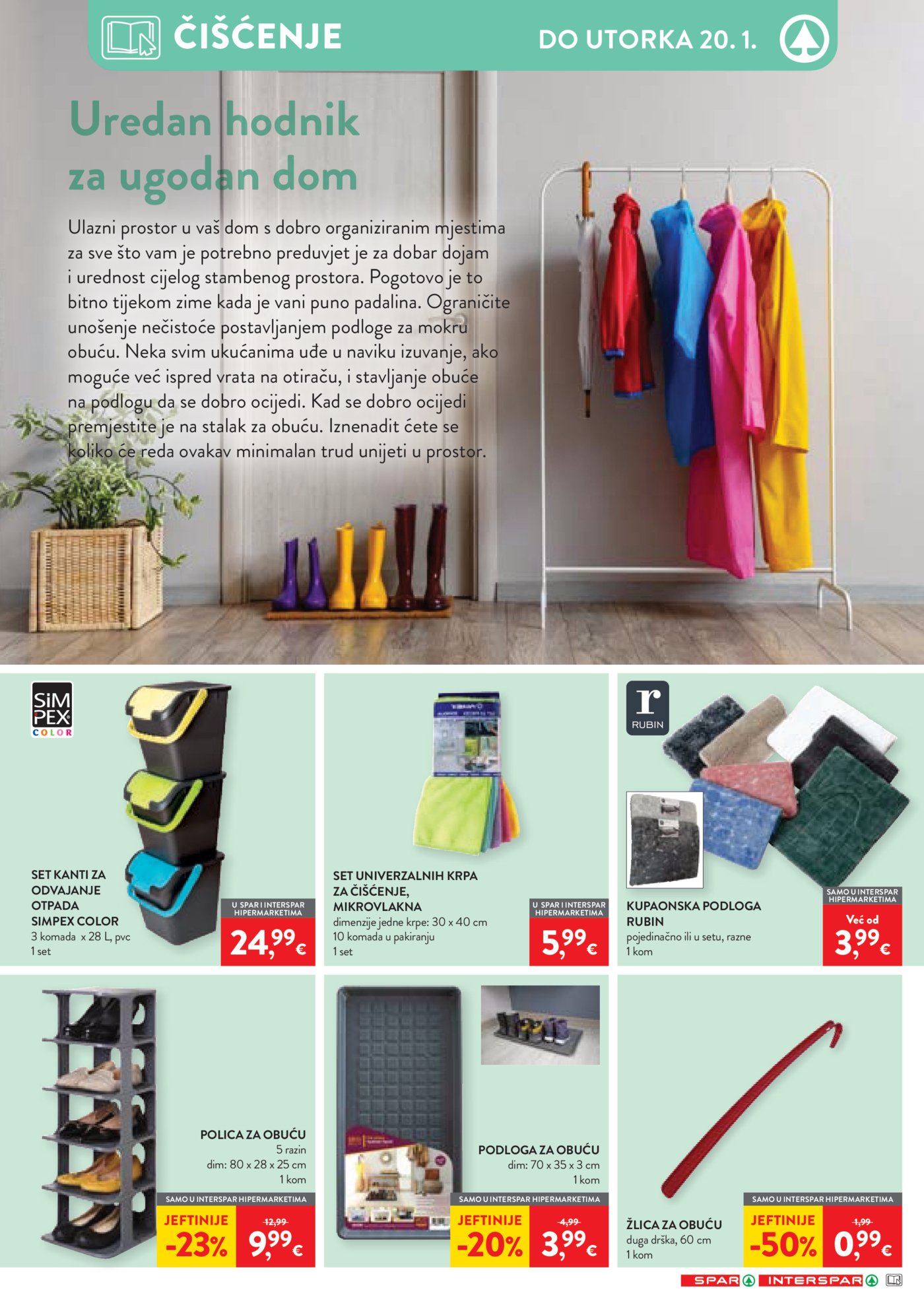 SPAR katalog akcija 07.01.-13.01.2026.