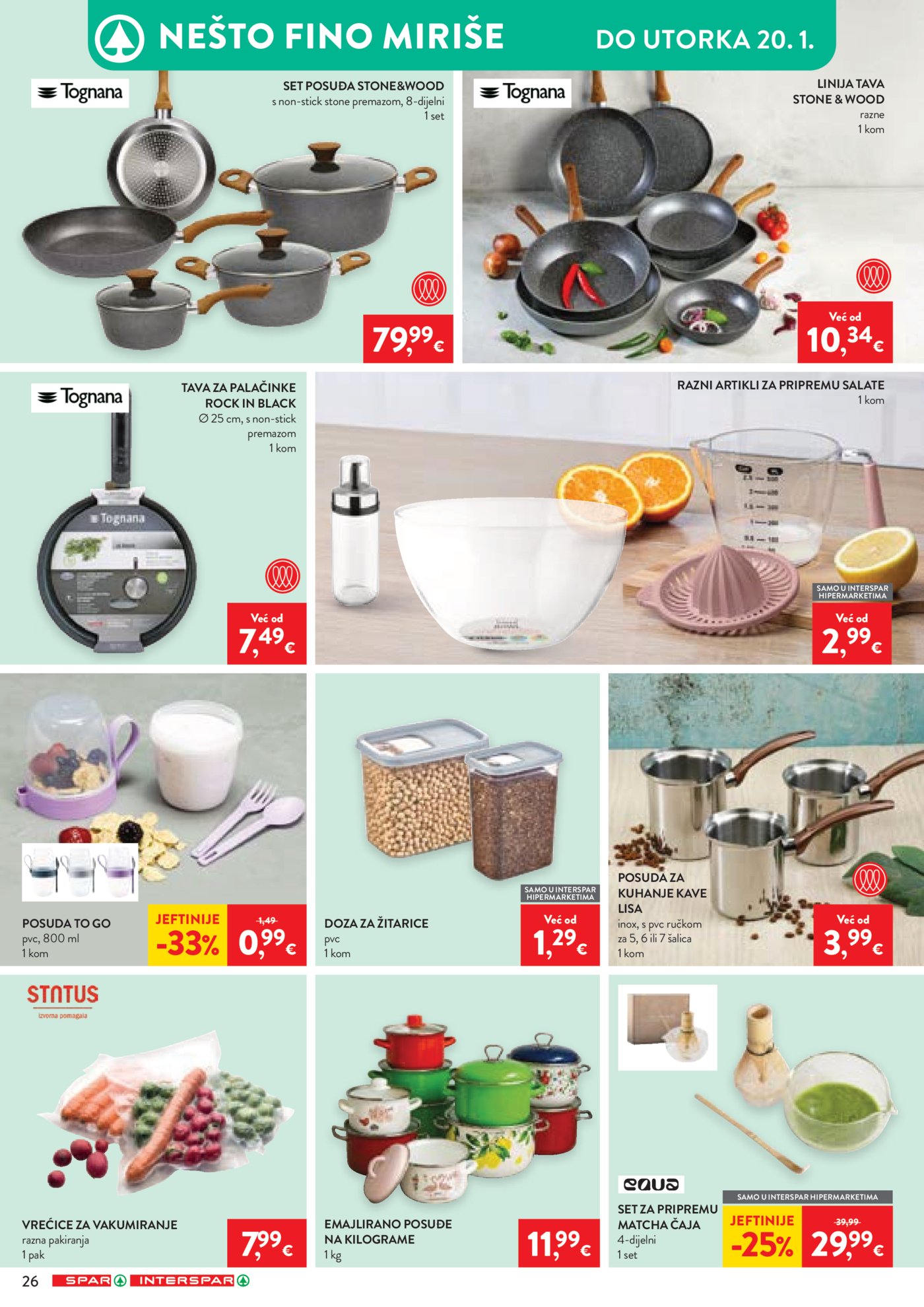 SPAR katalog akcija 07.01.-13.01.2026.