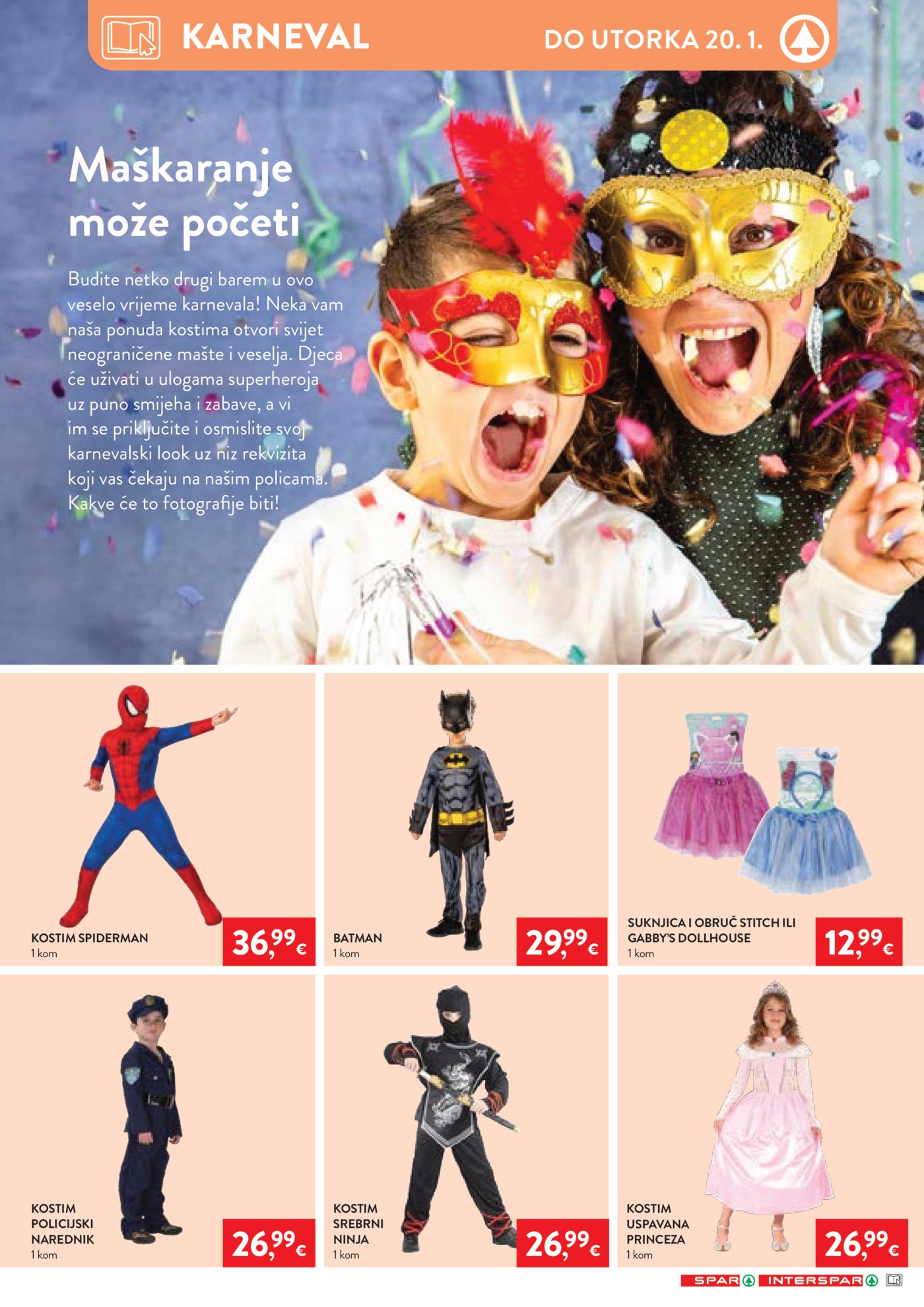 SPAR katalog akcija 07.01.-13.01.2026.