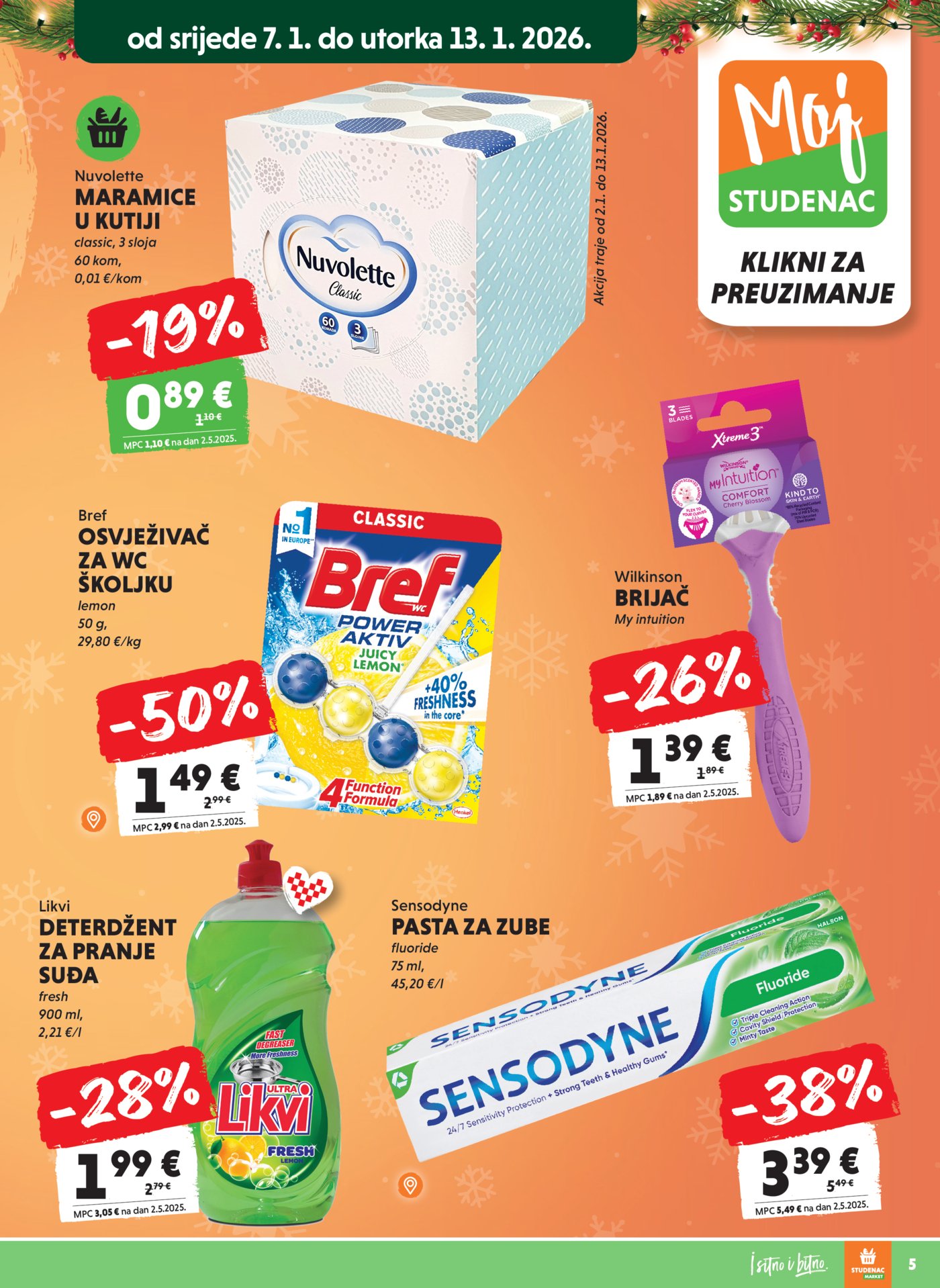 Studenac katalog Moj Studenac 07.01. - 13.01.2026.