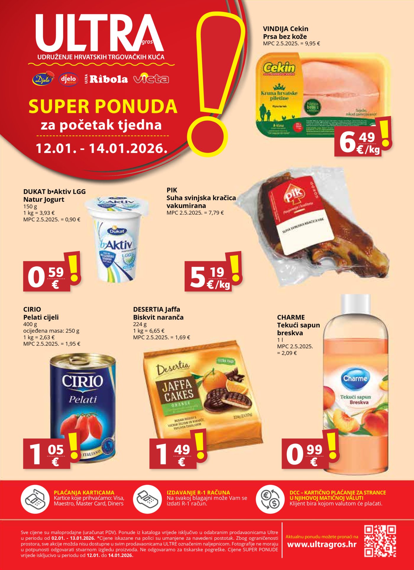 Ultra gros Victa katalog Akcija 02.01. - 13.01.2026.