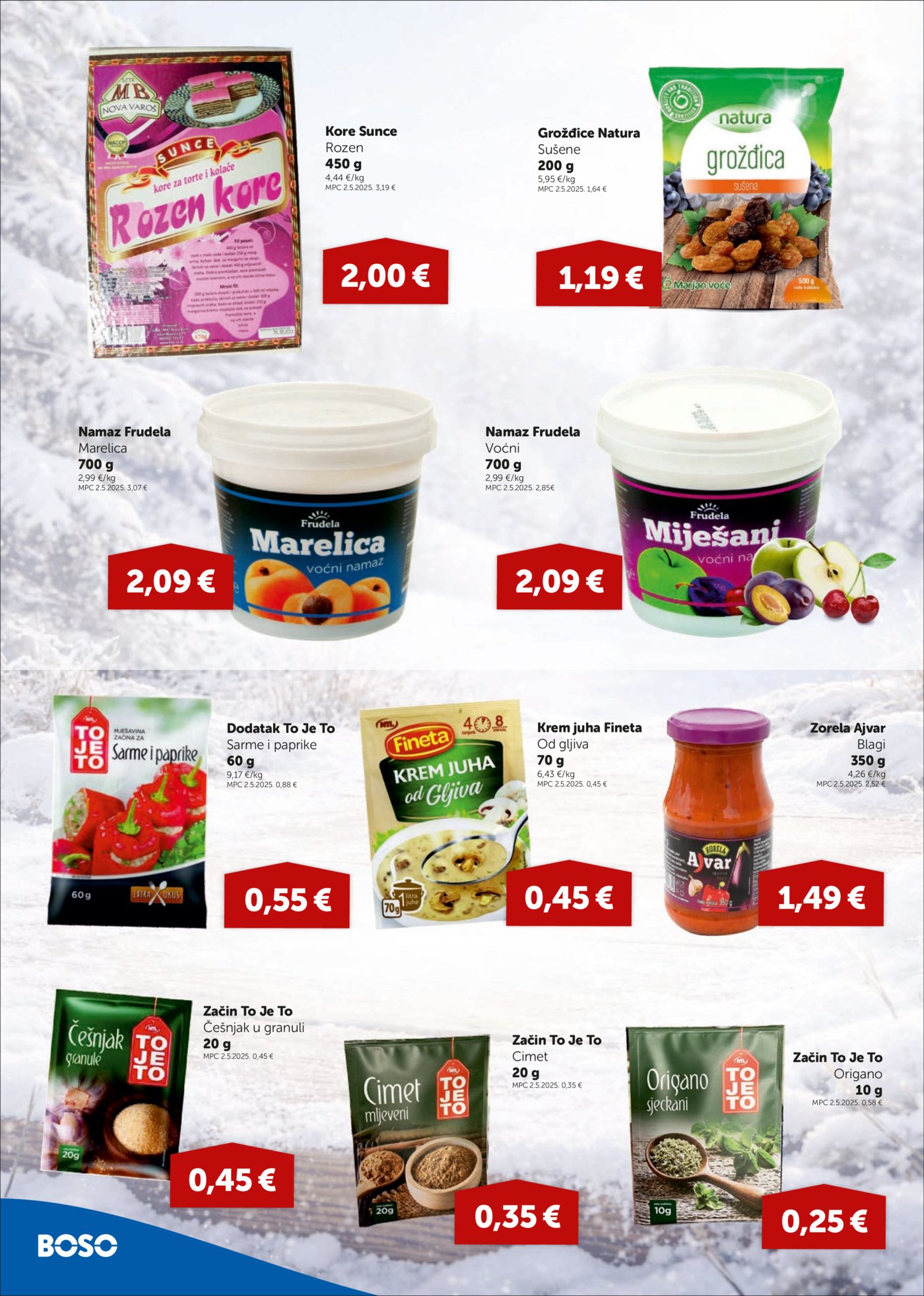 Boso katalog Akcija 15.01. - 28.01.2026.