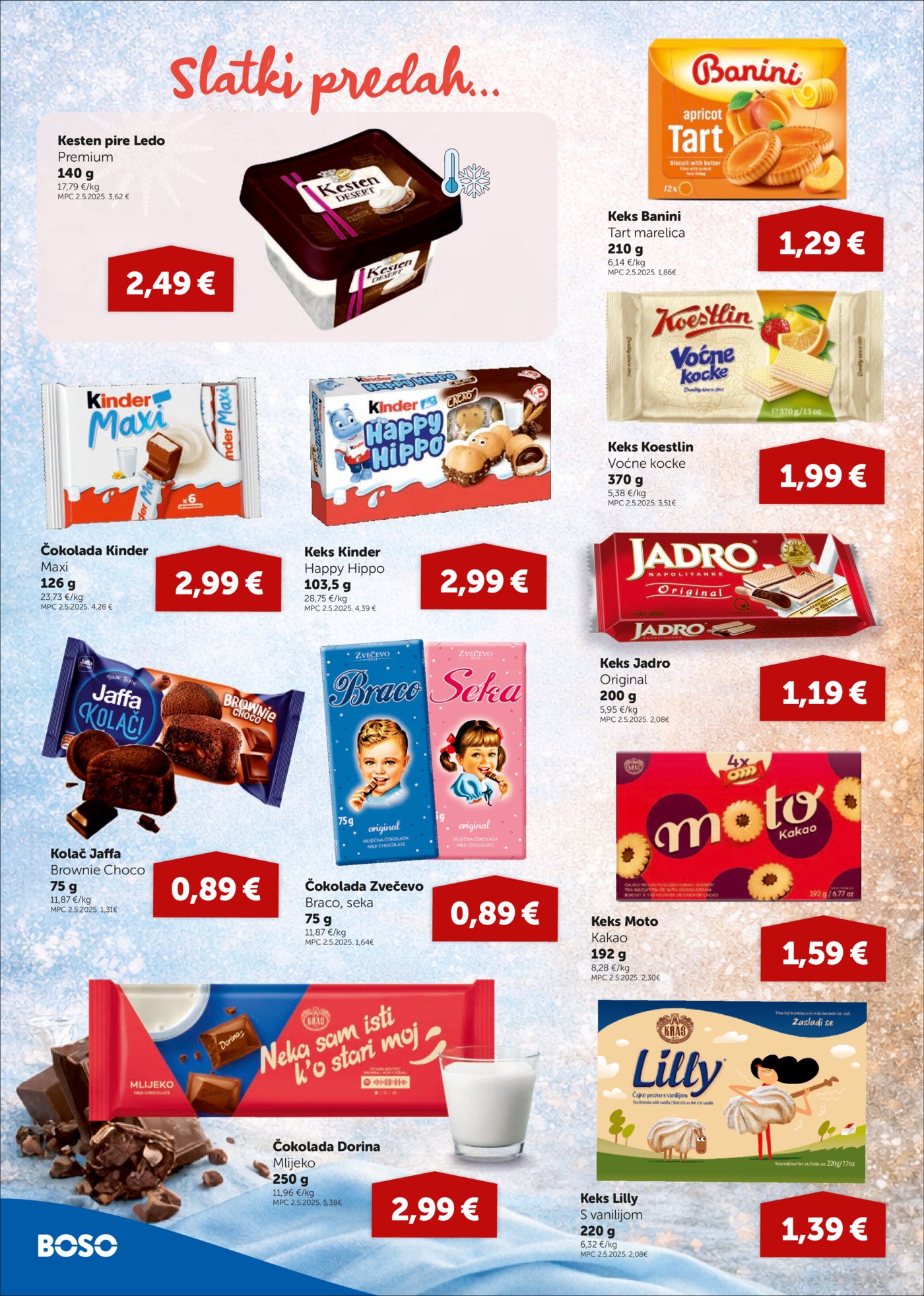 Boso katalog Akcija 15.01. - 28.01.2026.
